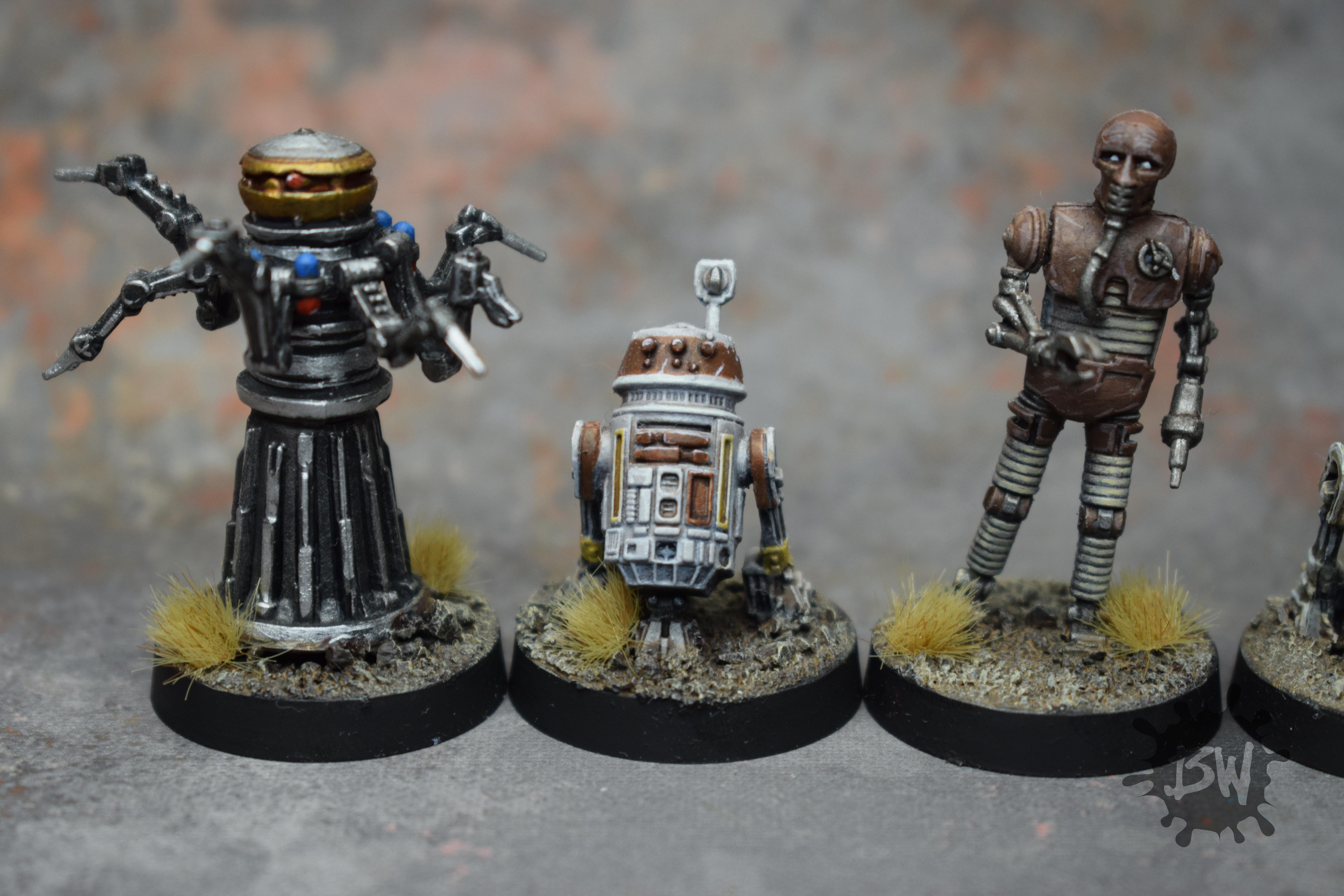 Amg, Army, Atomic Mass Games, Bw, Droid, Medical Droids And Astromech Droids, Robot, Star Wars Legion, Swl