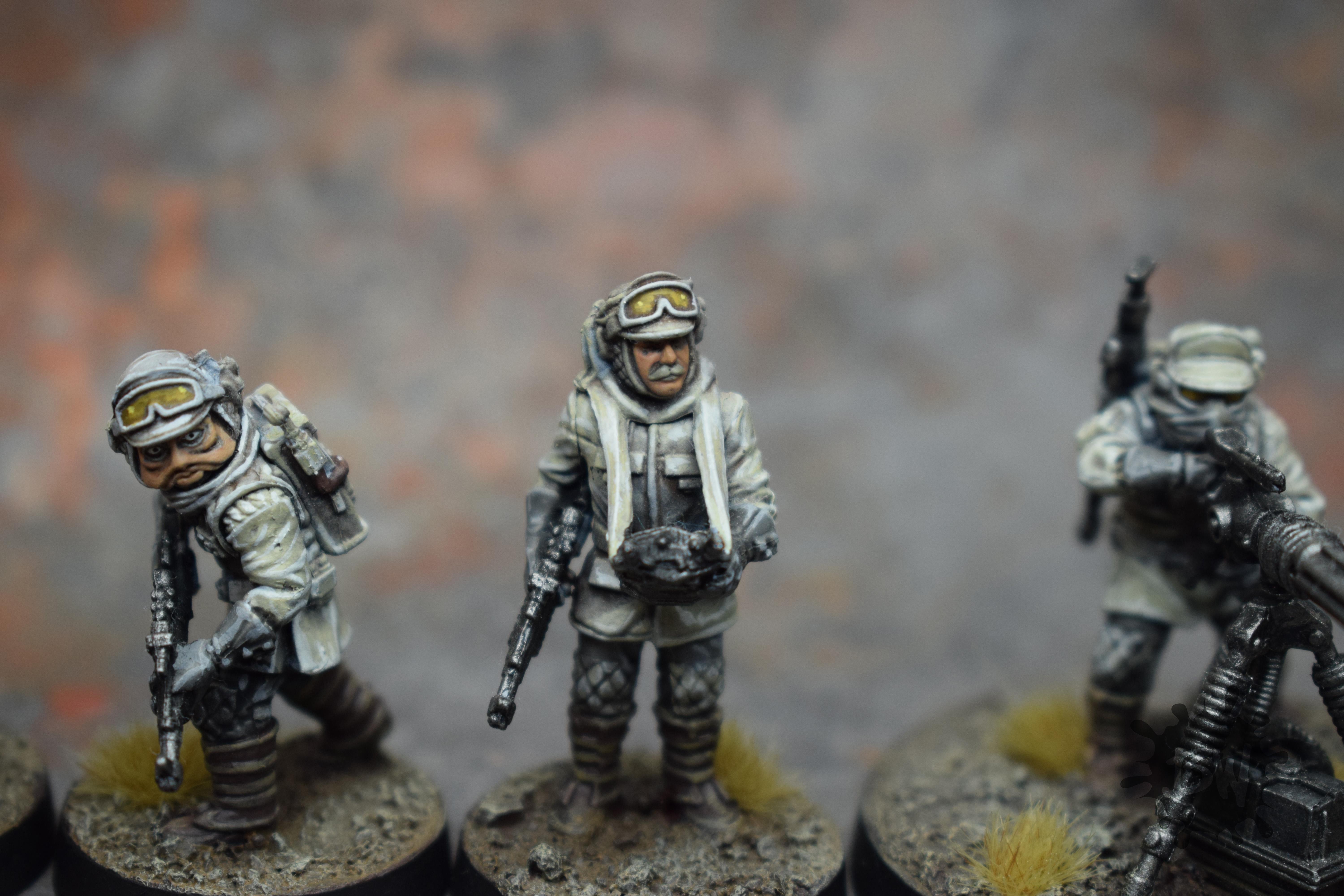 Amg, Army, Atomic Mass Games, Bw, Rebel Veterans, Star Wars Legion, Swl