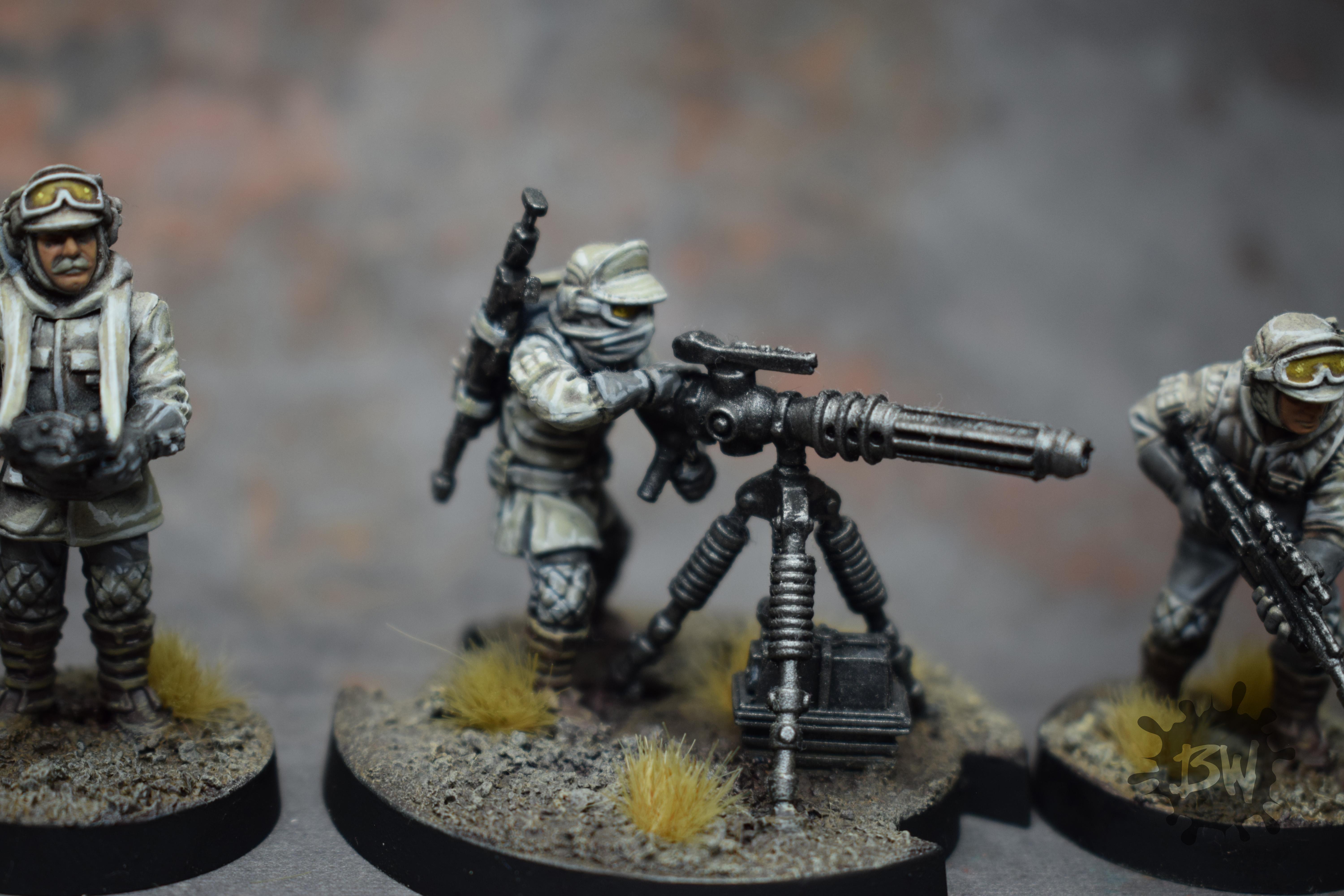 Amg, Army, Atomic Mass Games, Bw, Rebel Veterans, Star Wars Legion, Swl
