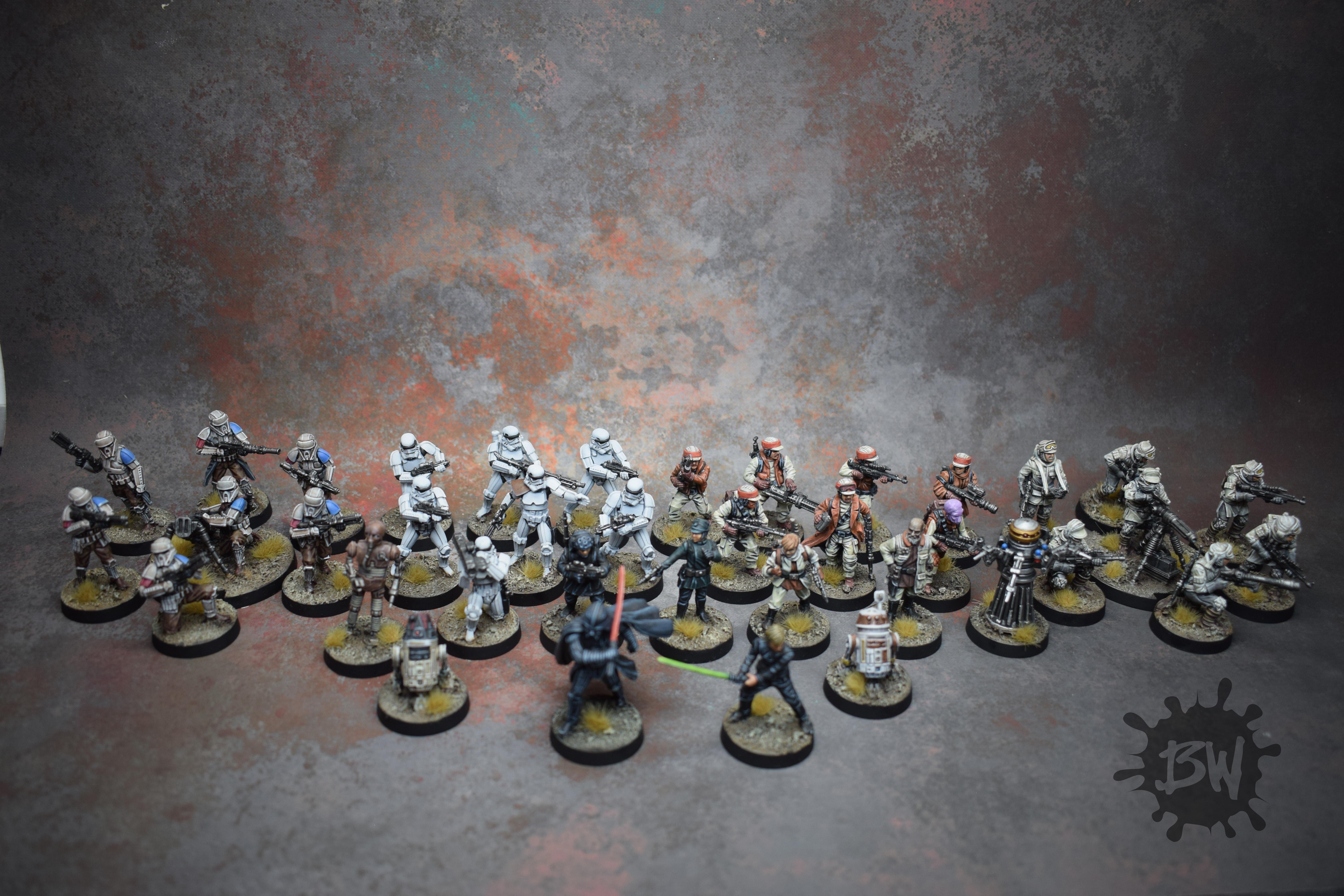Amg, Army, Atomic Mass Games, Bw, Star Wars Legion, Star Wars Legion Army, Swl
