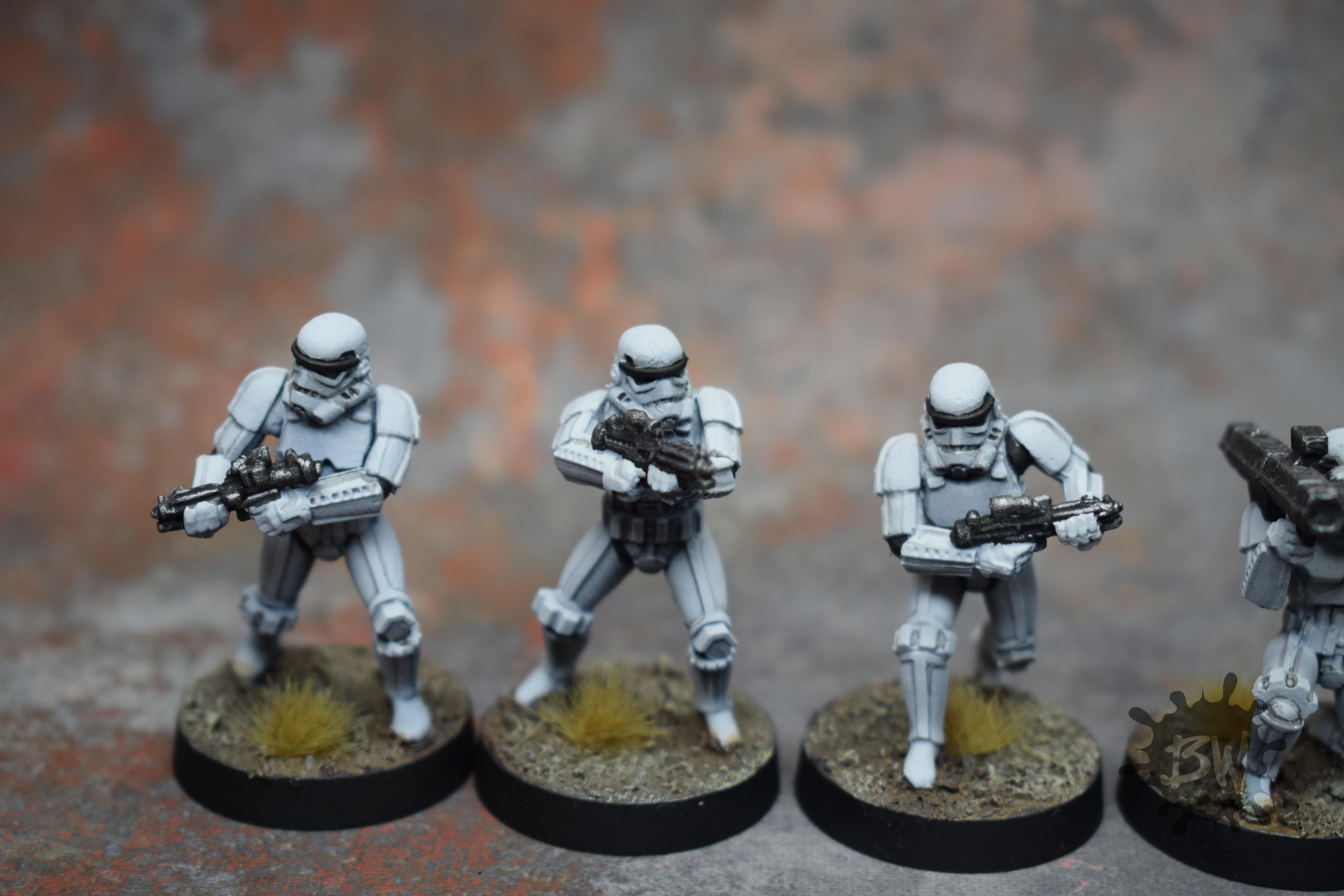 Amg, Army, Atomic Mass Games, Bw, Star Wars Legion, Storm Troopers, Swl