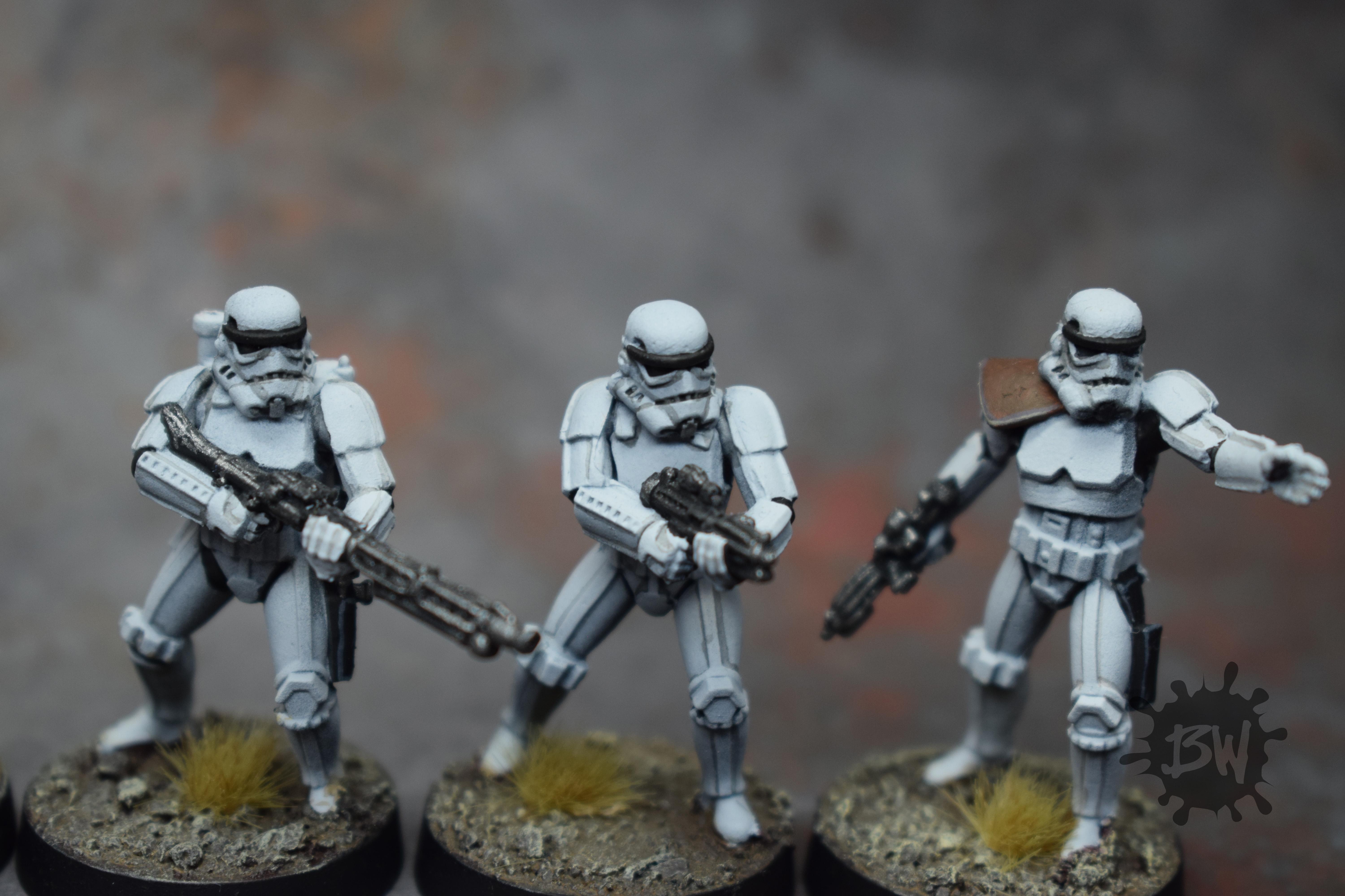 Amg, Army, Atomic Mass Games, Bw, Star Wars Legion, Storm Troopers, Swl