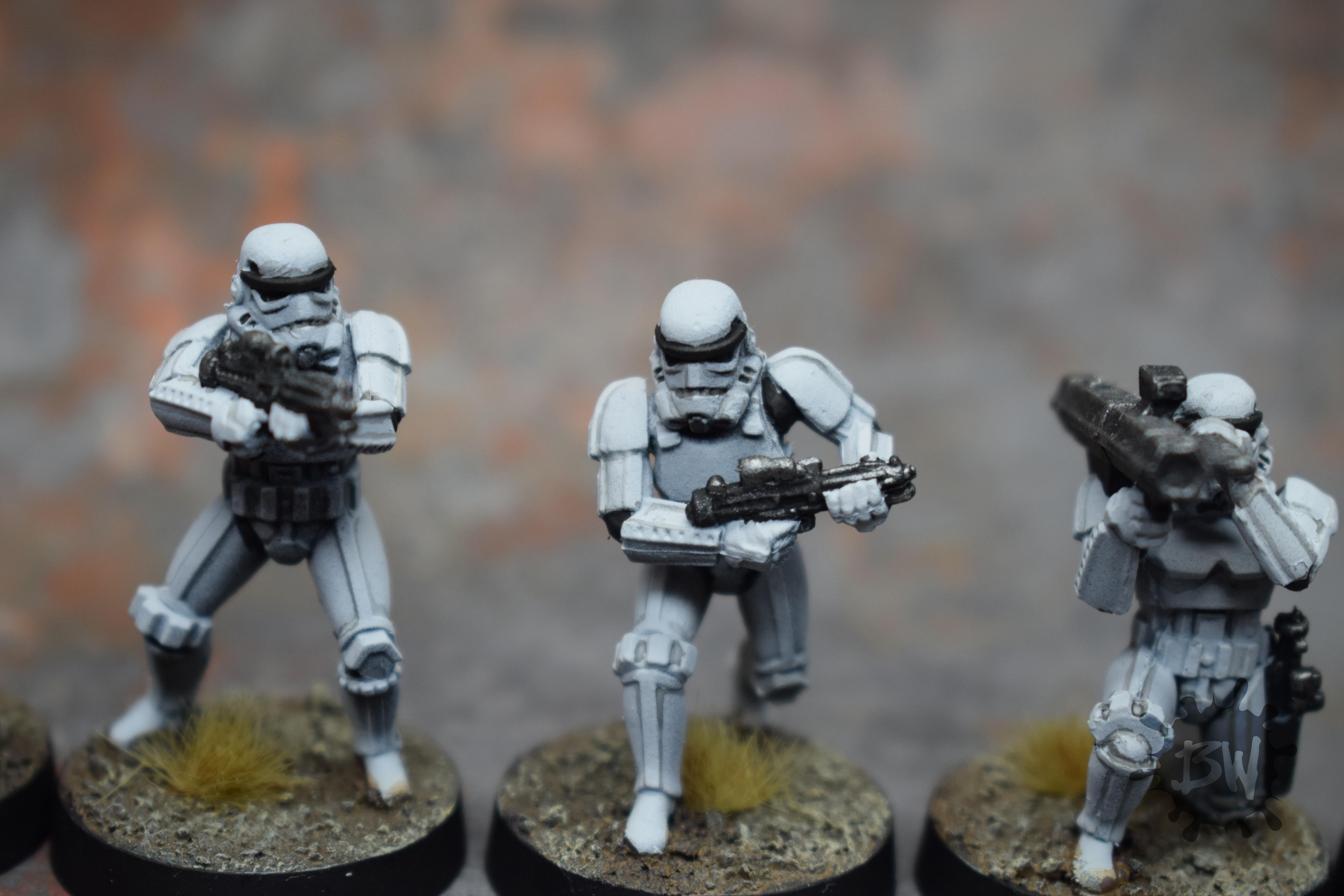 Amg, Army, Atomic Mass Games, Bw, Star Wars Legion, Storm Troopers, Swl