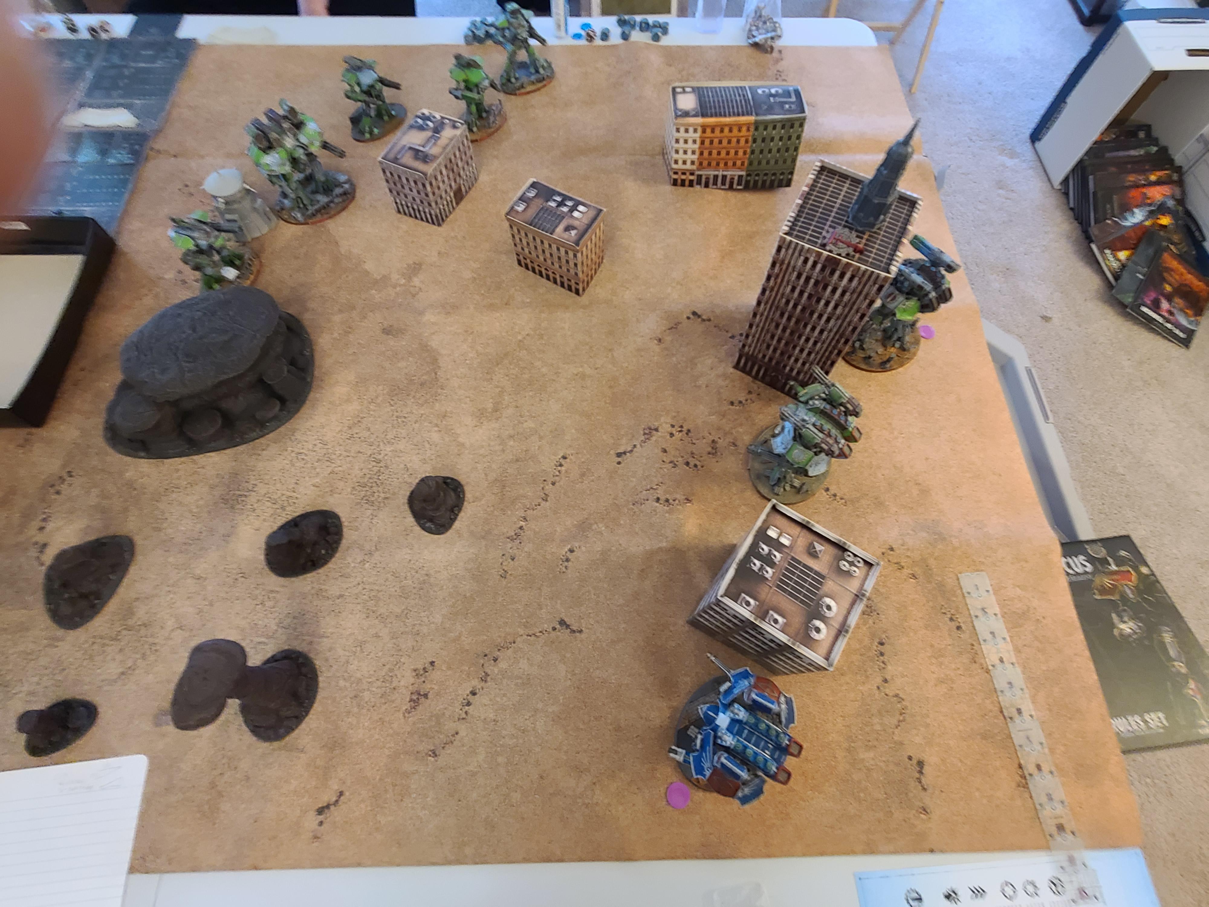 Adeptus Titanicus, Game Pictures, Legio Defensor, Titan