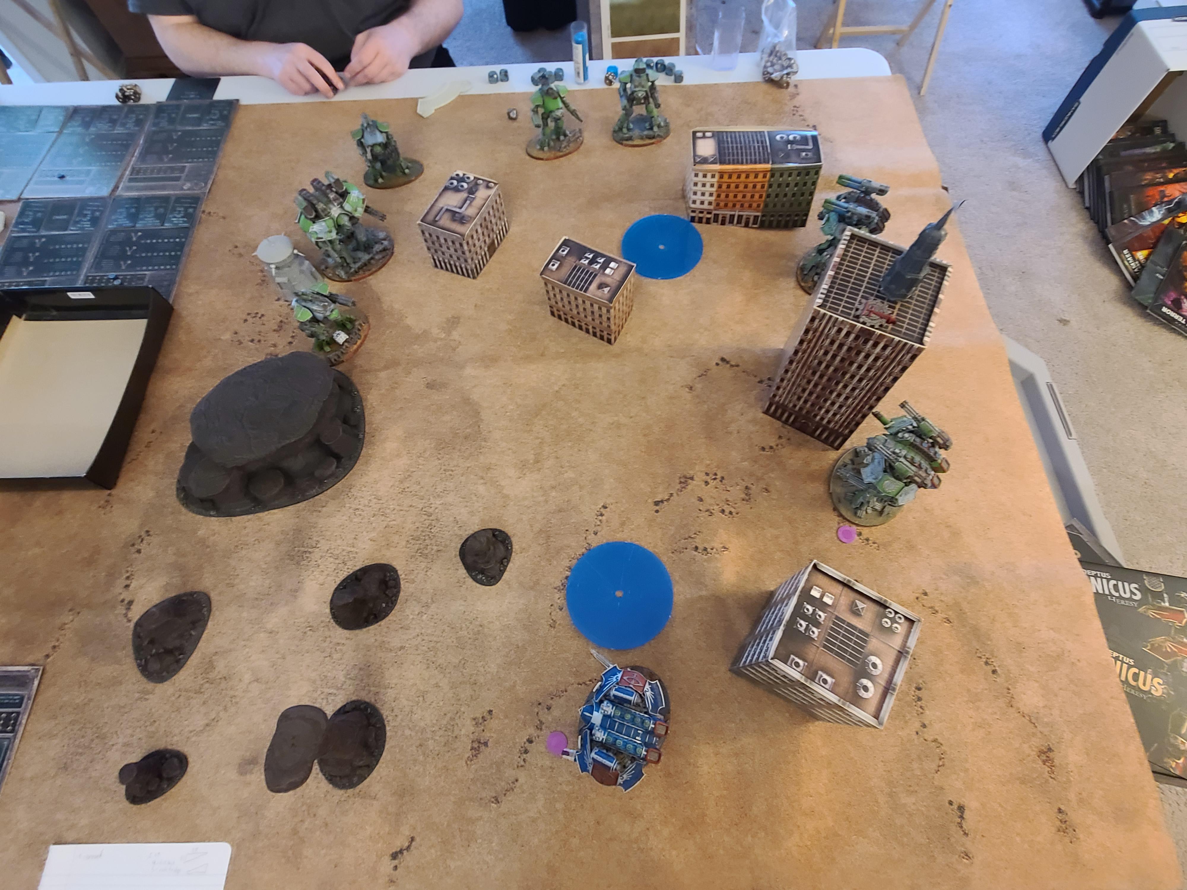 Adeptus Titanicus, Game Pictures, Legio Defensor, Titan