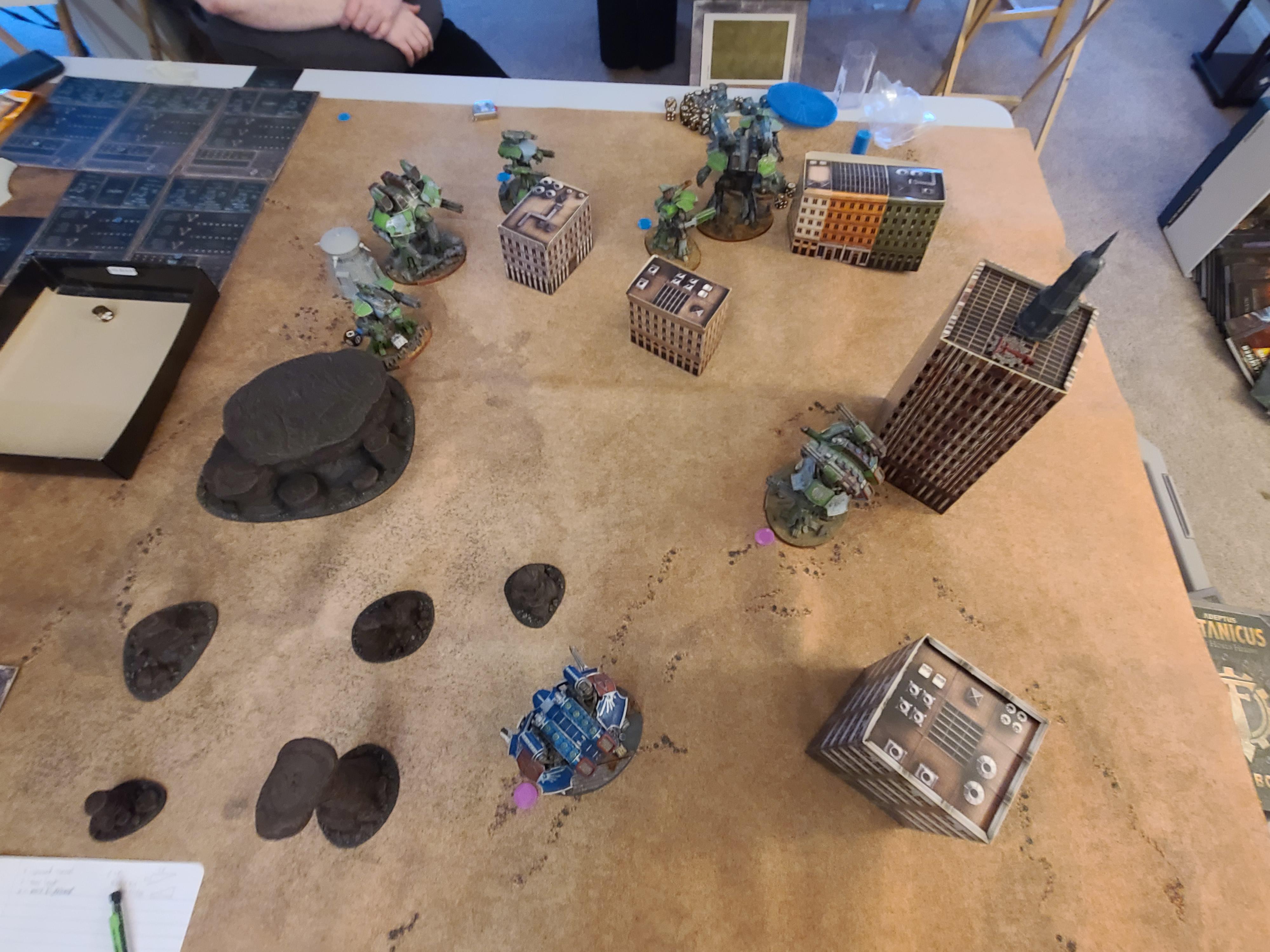 Adeptus Titanicus, Game Pictures, Legio Defensor, Titan