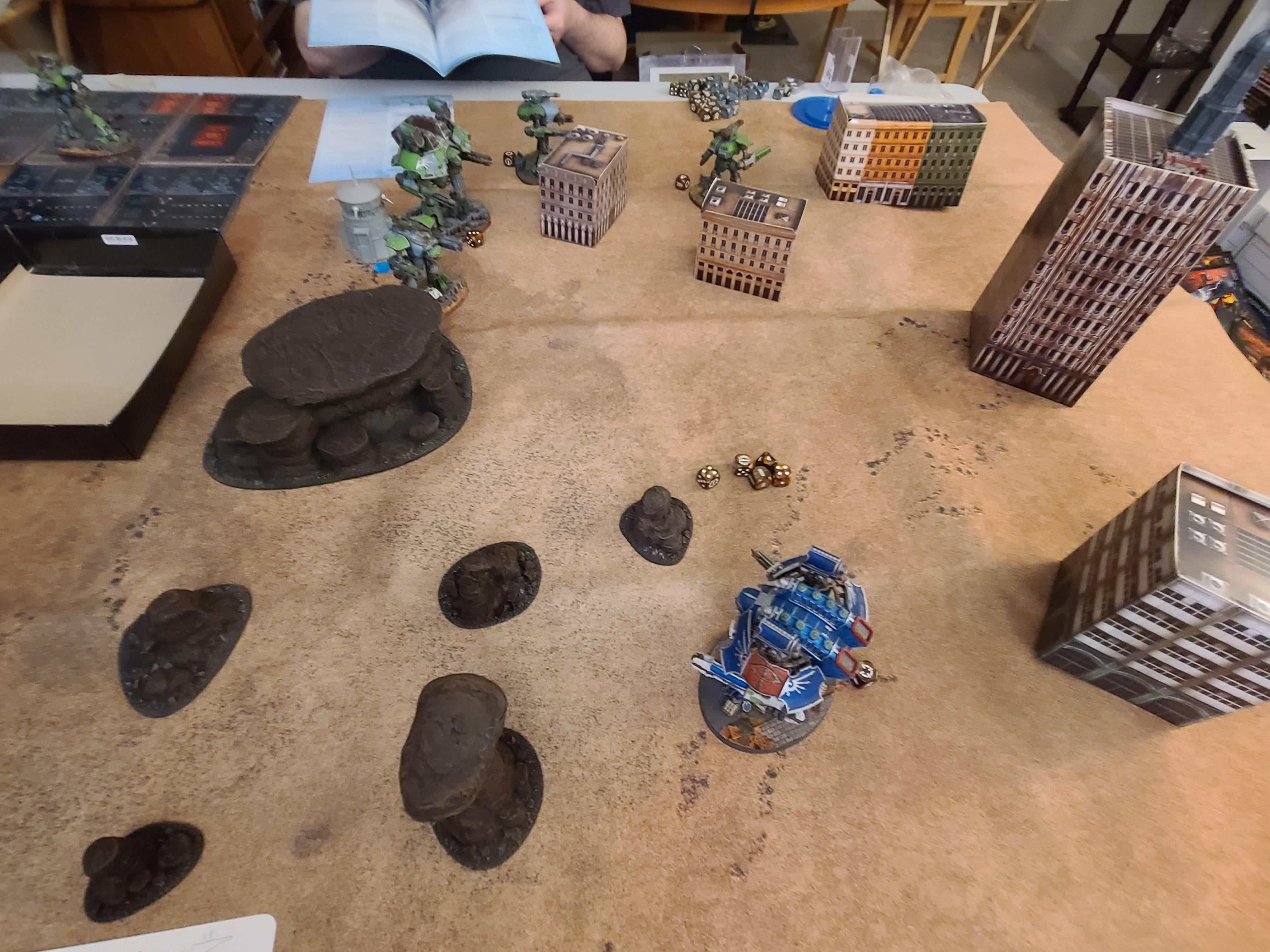 Adeptus Titanicus, Game Pictures, Legio Defensor, Titan