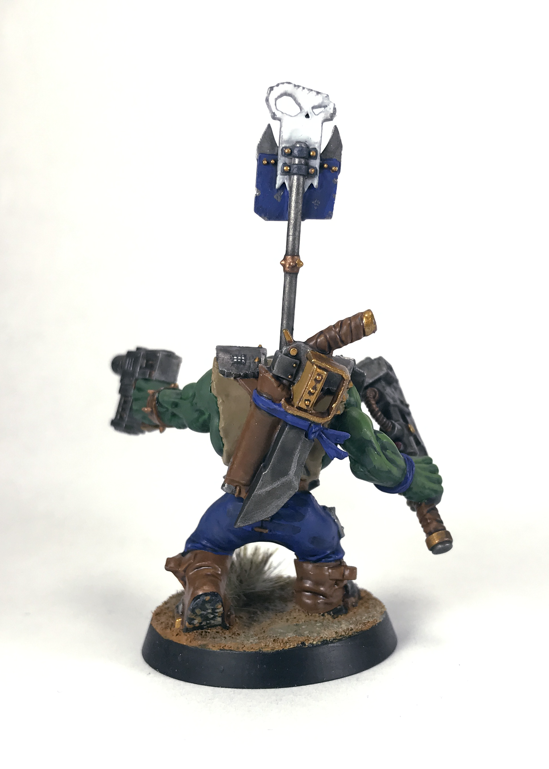 Bosspole, Choppa, Deathskulls, Nob, Orks, Slugga, Warhammer 40,000
