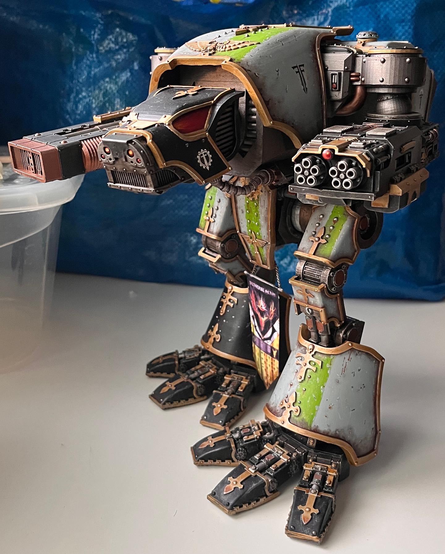 Horusheresy, Titanic, Warhound, Warhound Defensor
