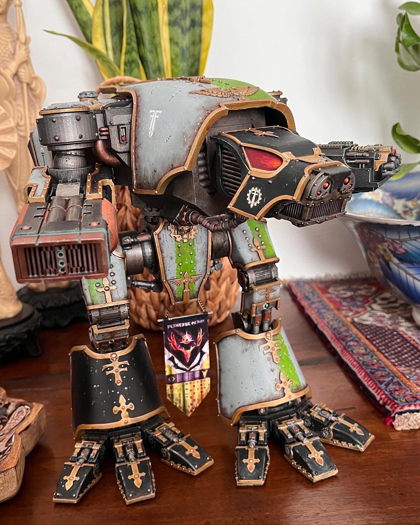 Horusheresy, Titanic, Warhound, Warhound Defensor
