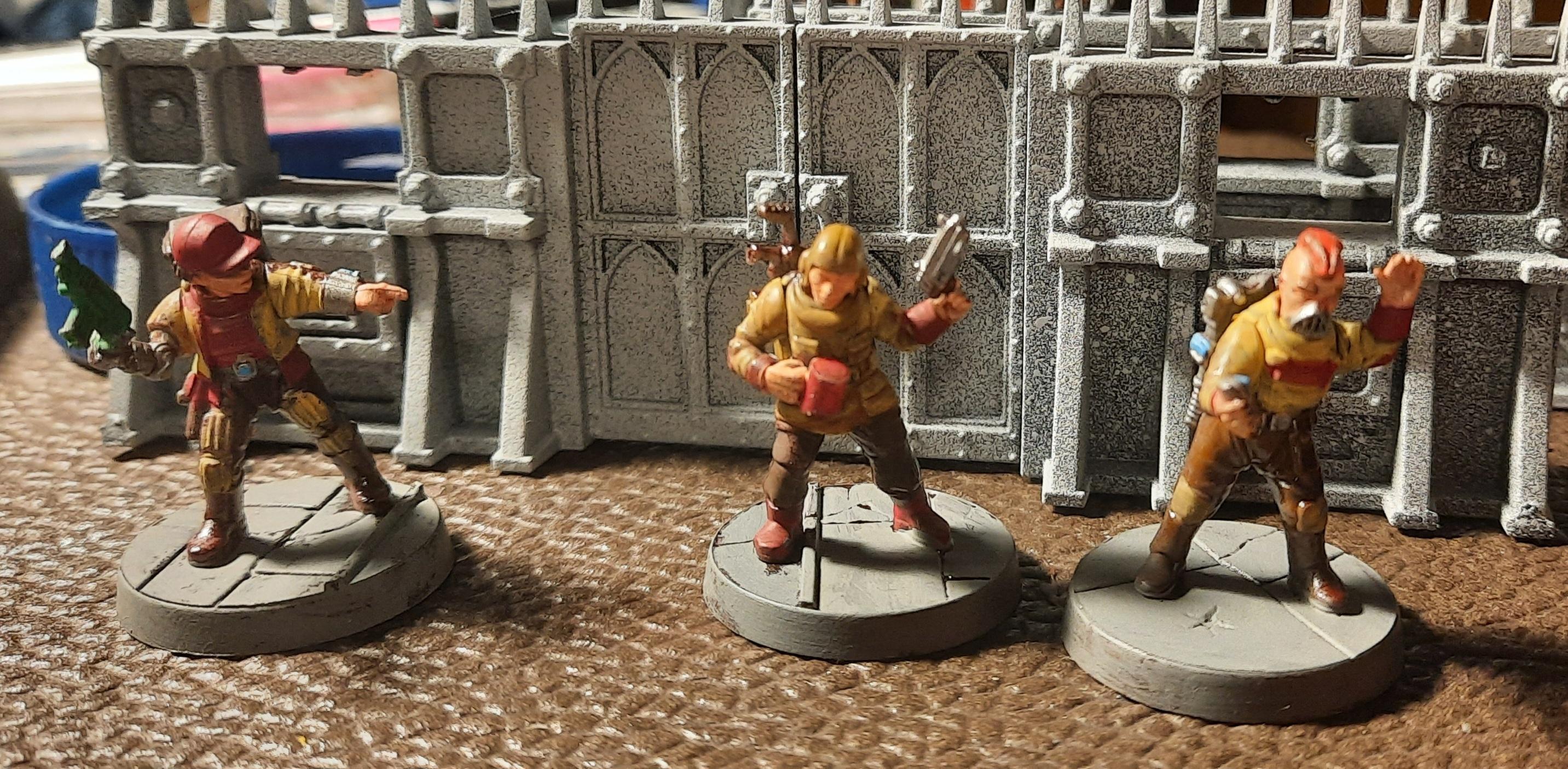 Civilians, Crew, Frostgrave, Stargrave