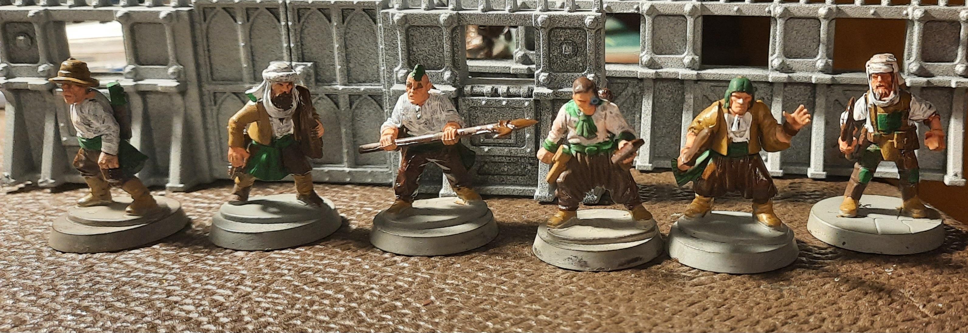 Civilians, Crew, Frostgrave, Stargrave