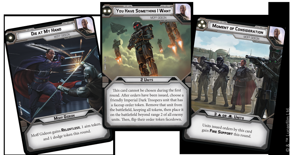Gideon card fan
