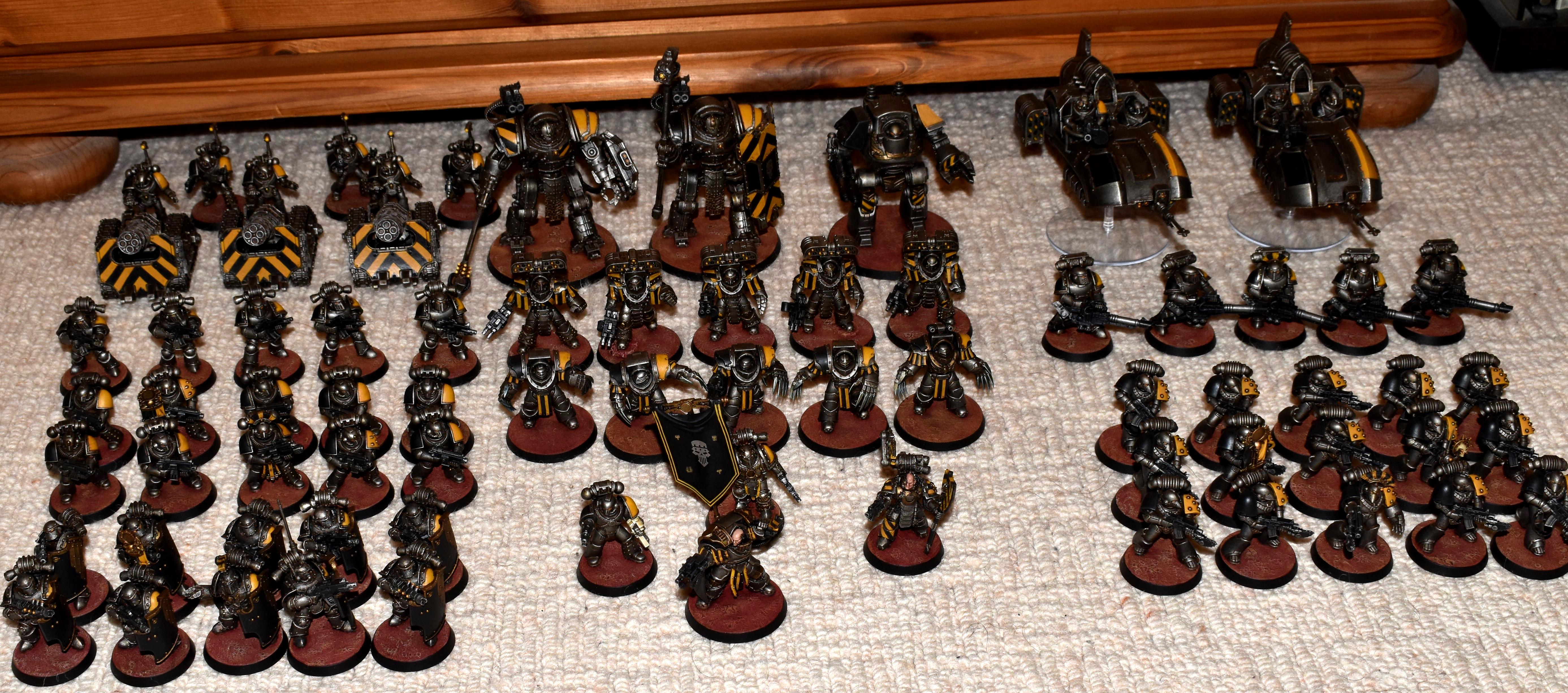 Army, Chaos Space Marines, Iron Warriors