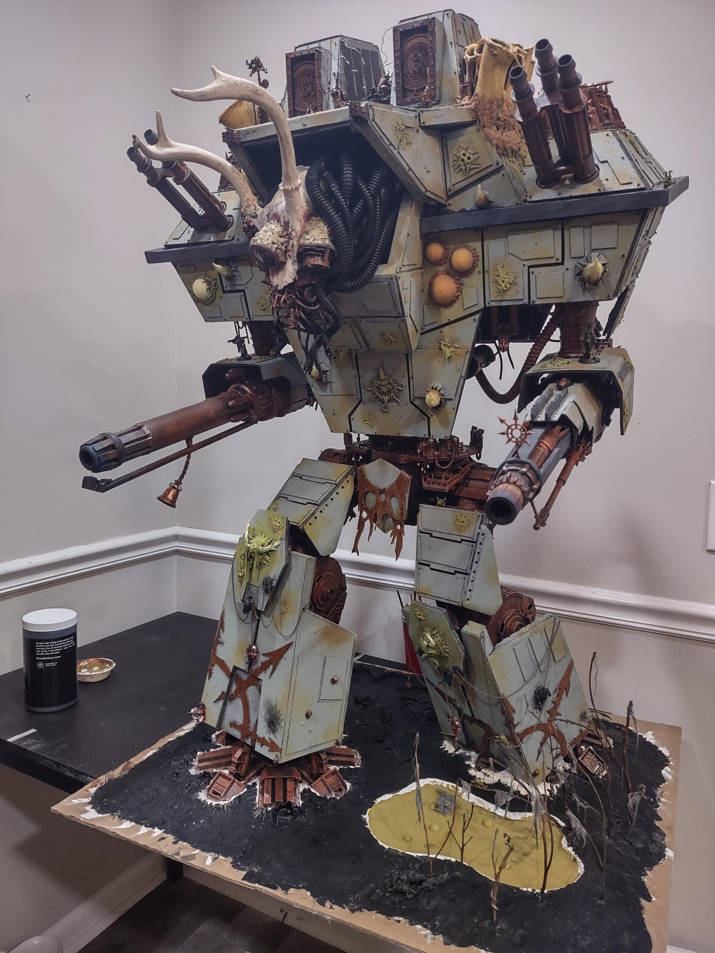 Huge, Nurgle, Scratch Build, Titan