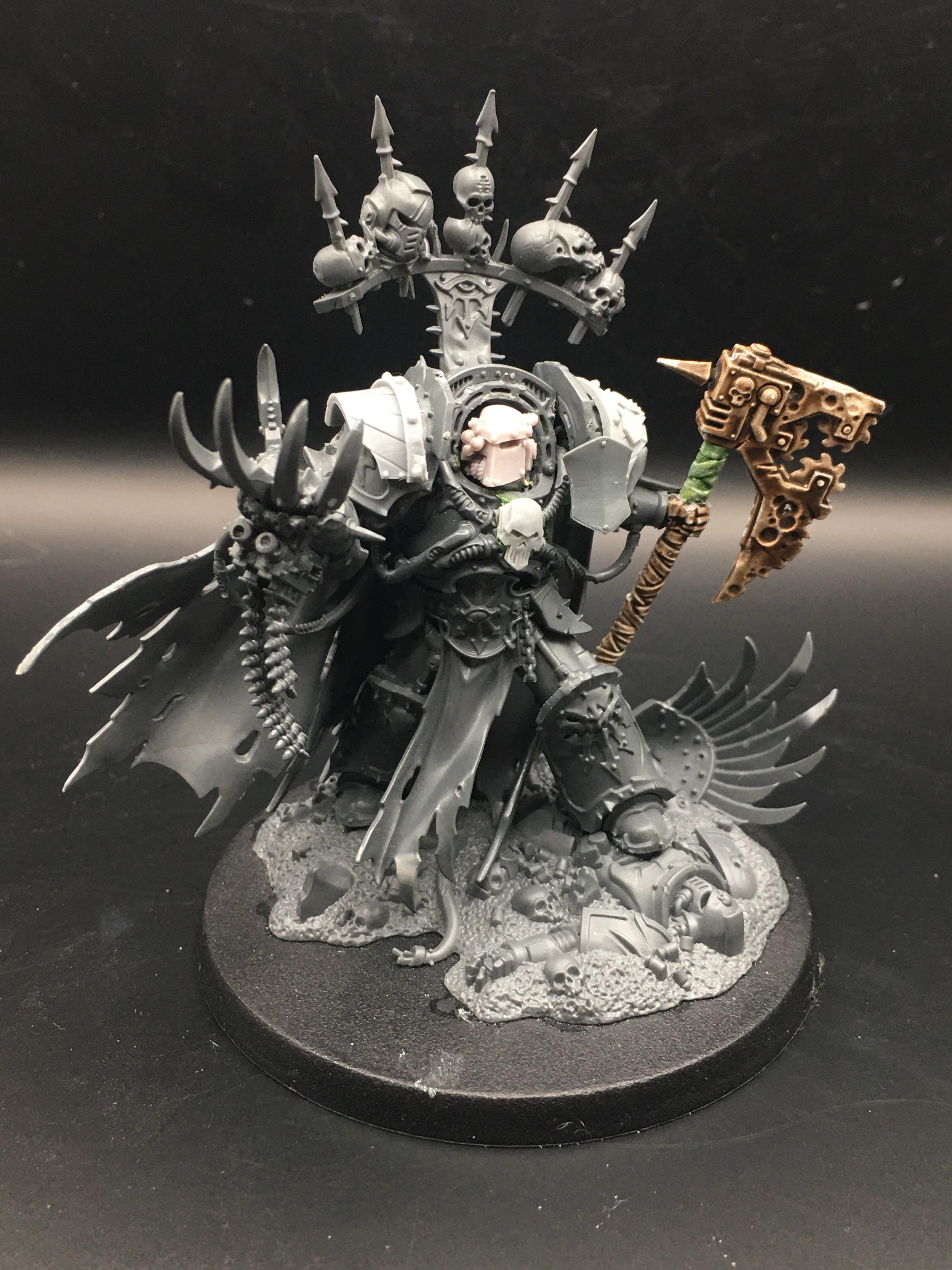 Abbaddon, Chaos, Chaos Space Marines, Conversion, Iron Warriors, Warhammer 40,000