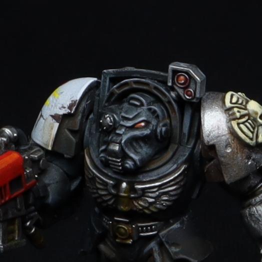 Excoriators Deathwatch Terminator Hestus Orson (close)