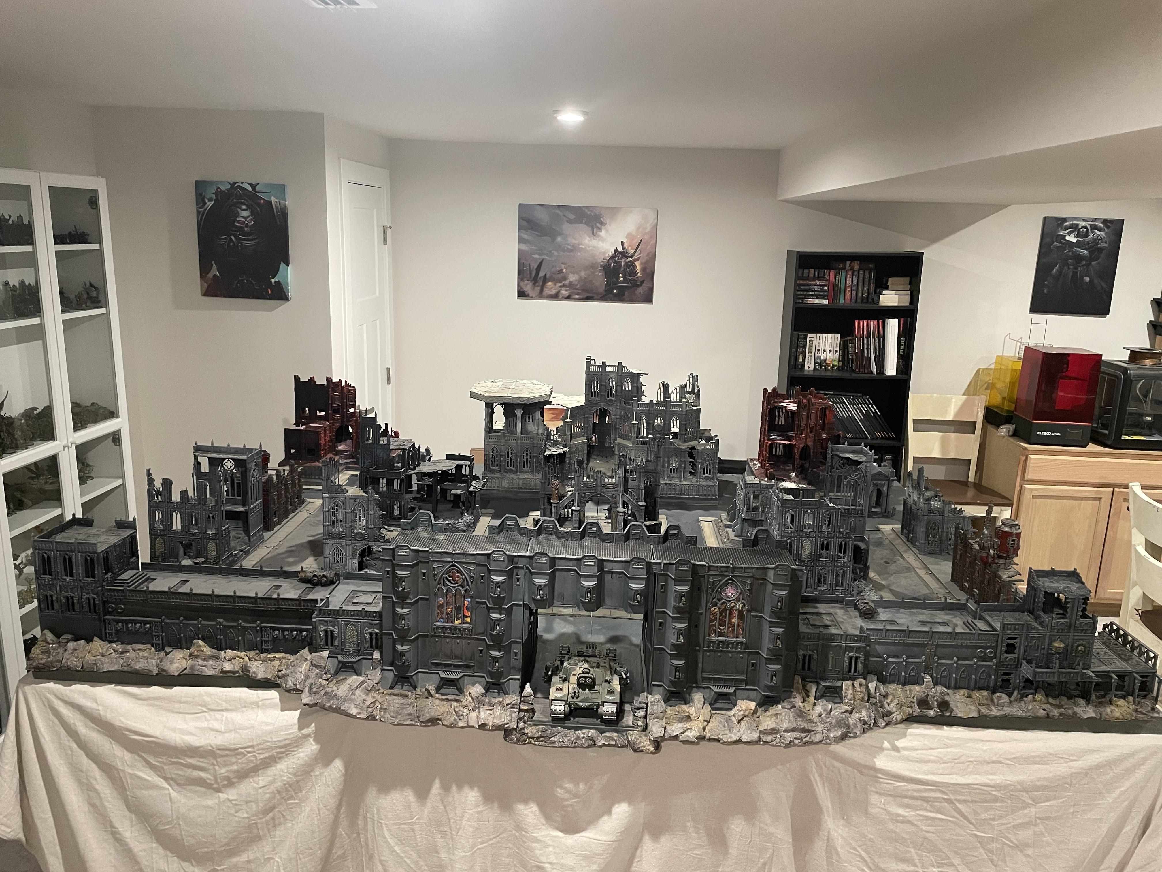 Bastion, City, Fortress, Ruins, Terrain
