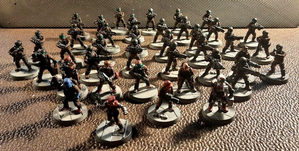 Mercenary, Stargrave, Troopers