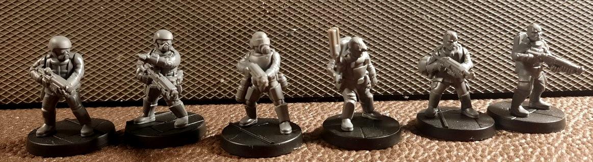 Mercenary, Stargrave, Troopers