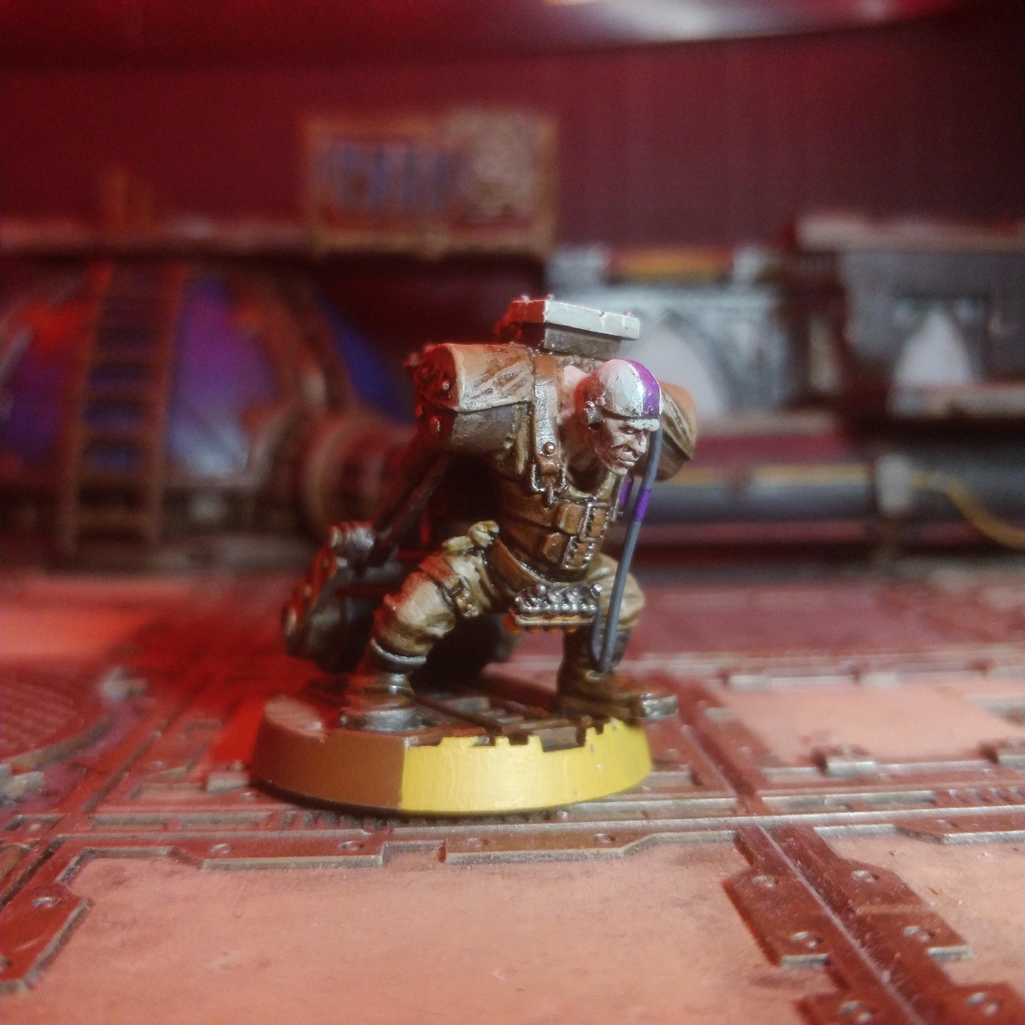 Civilian, N17, Necromunda, Servitors, Underhive