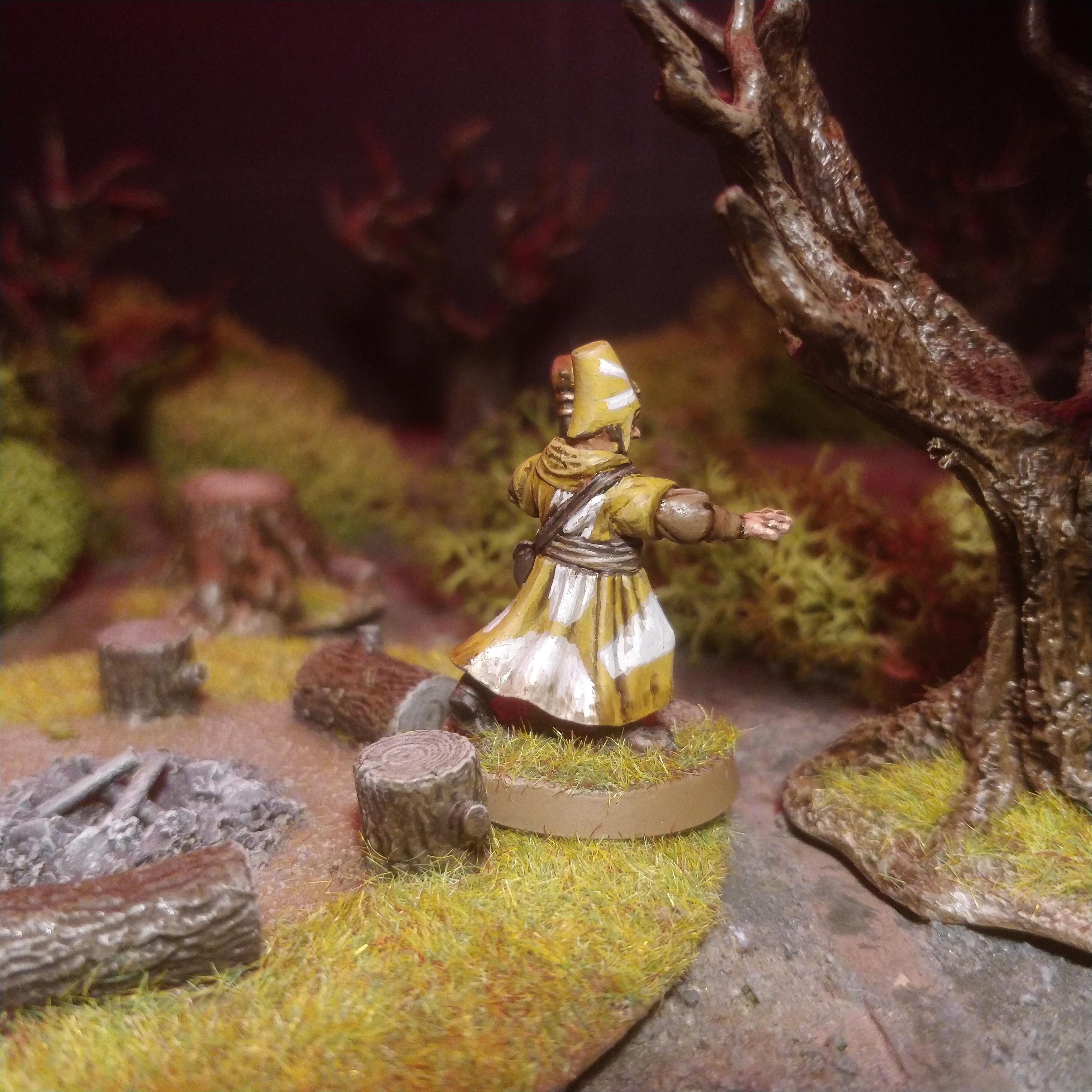 Cleric, Dungeons And Dragons, Frostgrave, Warhammer Fantasy, Yellow