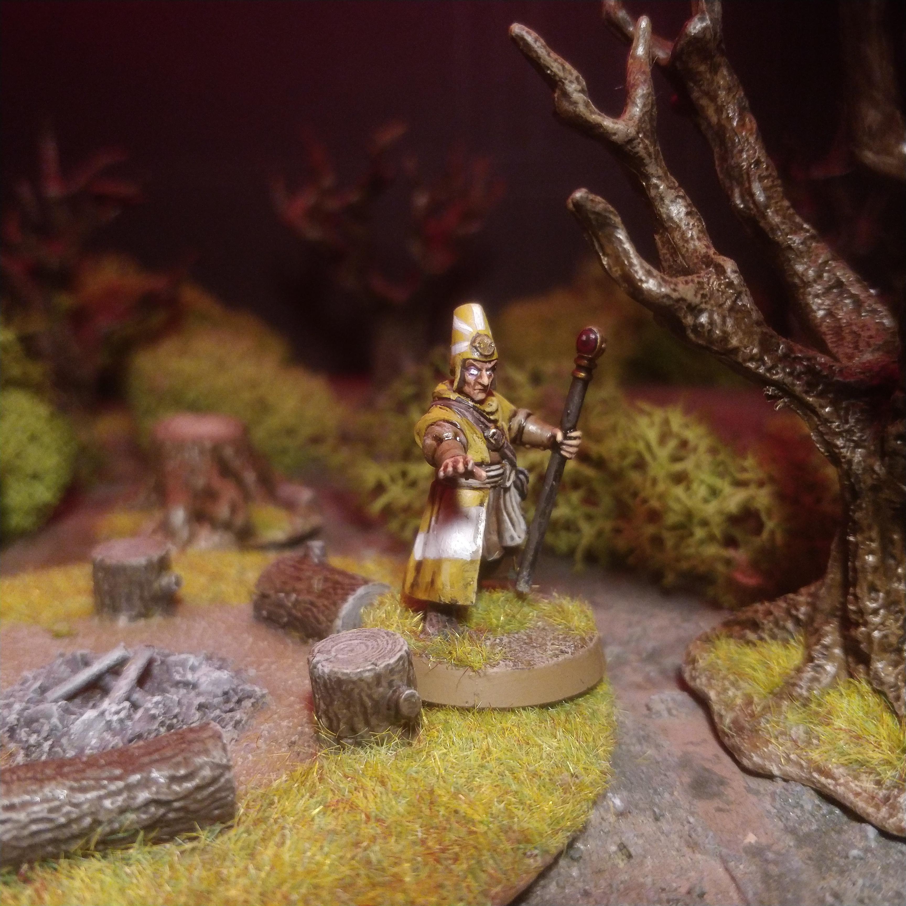 Cleric, Dungeons And Dragons, Frostgrave, Warhammer Fantasy, Yellow