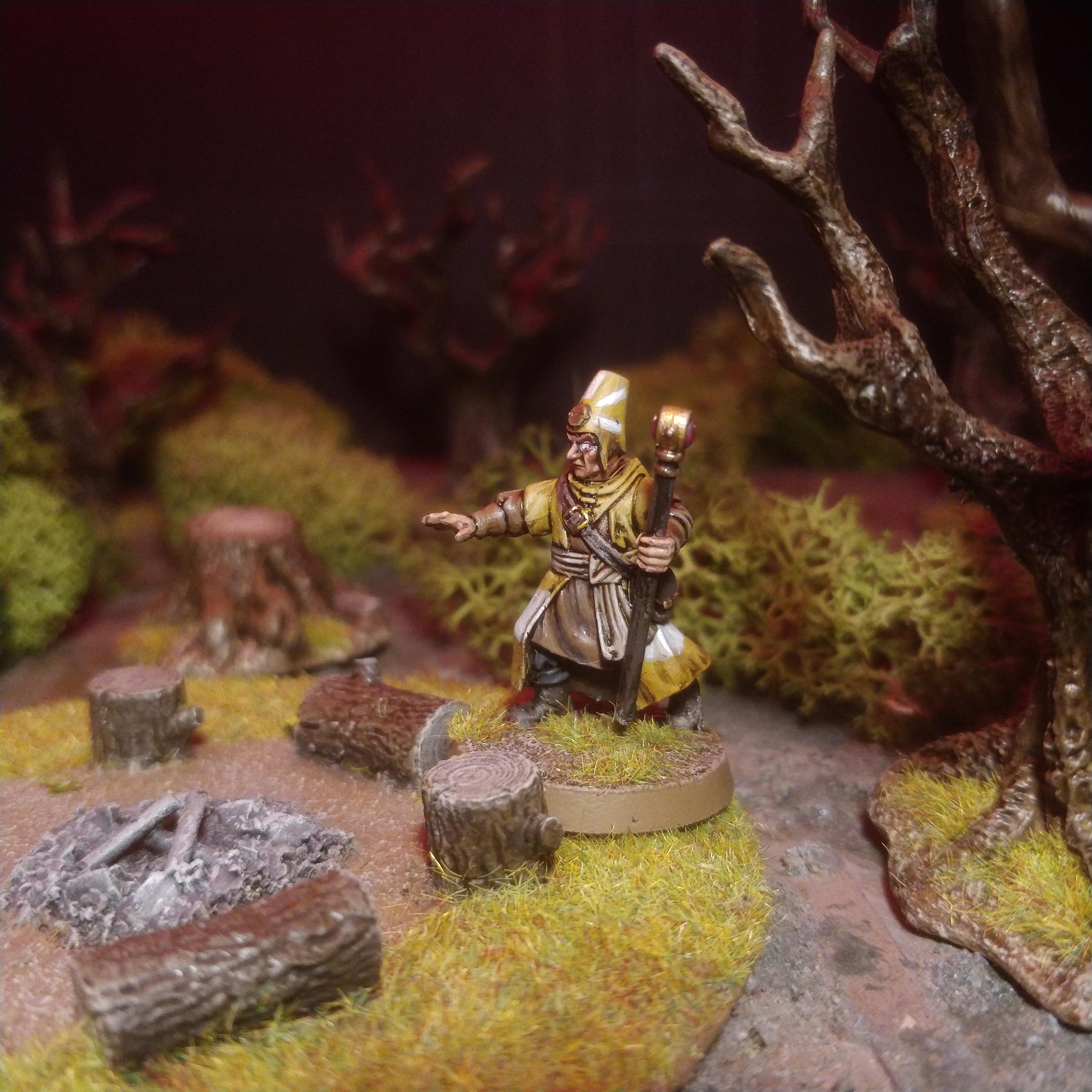 Cleric, Dungeons And Dragons, Frostgrave, Warhammer Fantasy, Yellow