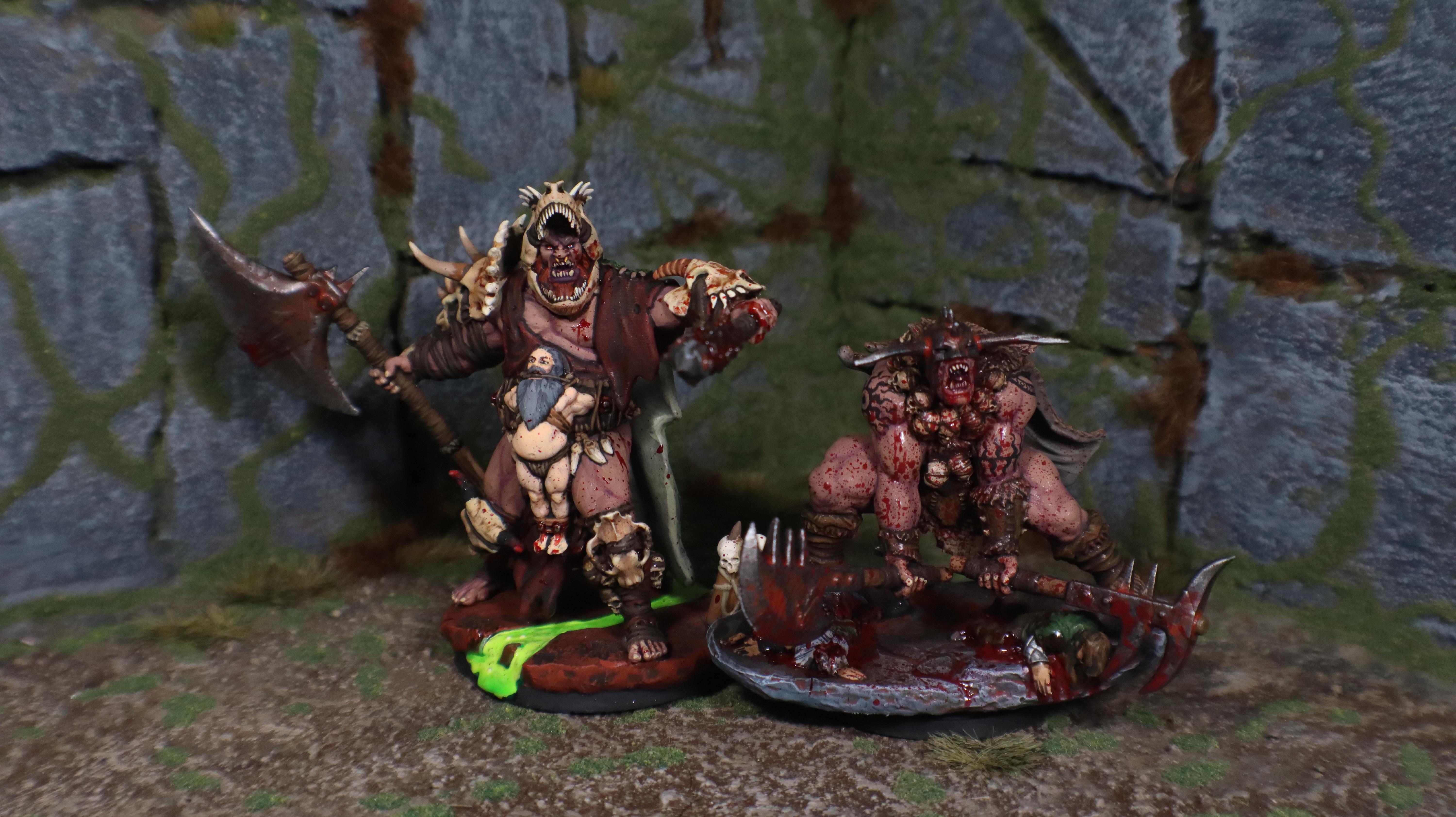 3d Miniatures, 3d Printed Figures, 3d Printed Miniatures, 3d Printed Ogre, 3d Printed Painted Minis. Painted 3d Printed Figures, Carrero Arts, Carreroarts, Painted 3d Minis, Painted 3d Printed Miniatures, Painted Miniatures
