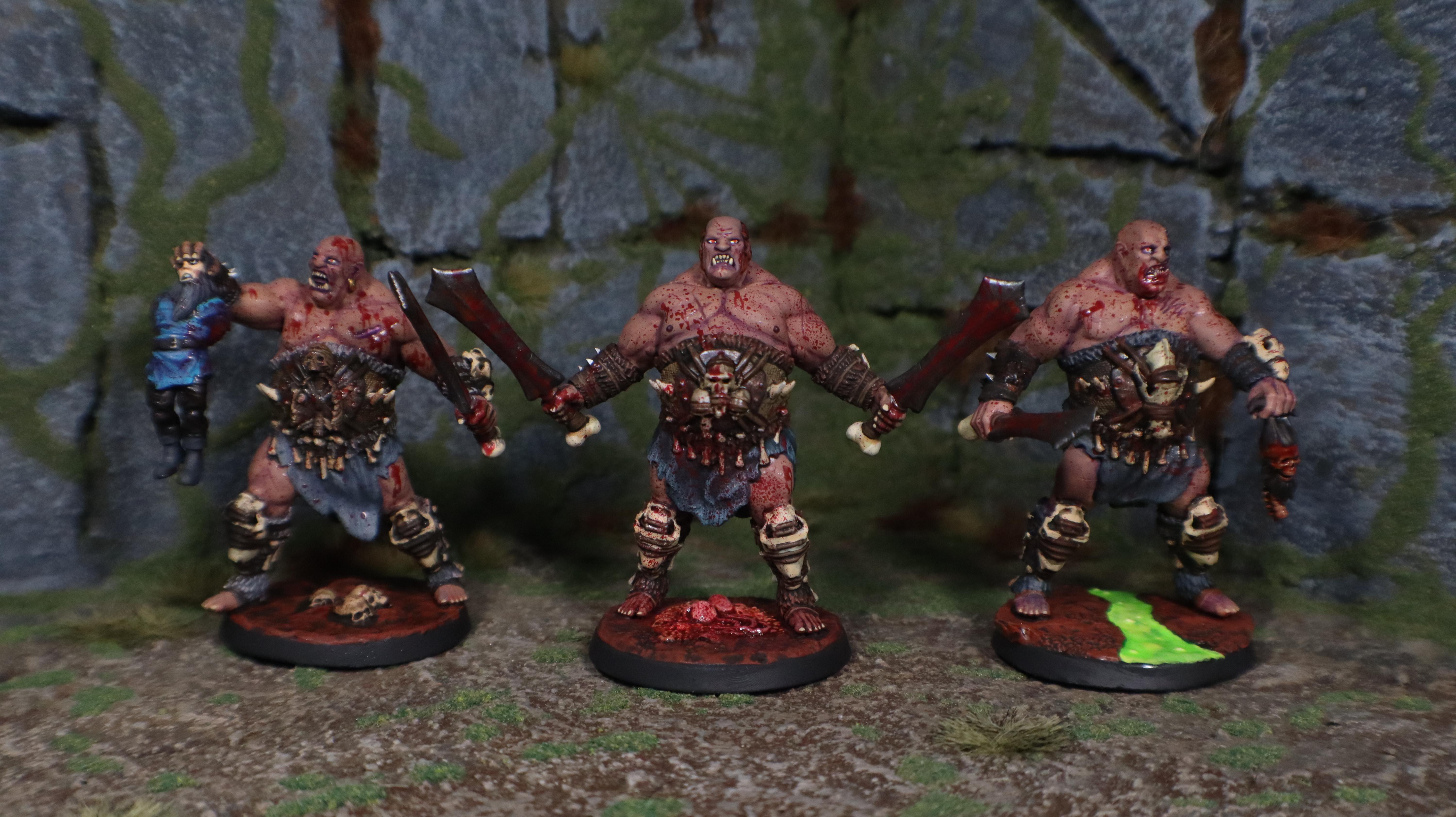 3d Miniatures, 3d Printed Figures, 3d Printed Miniatures, 3d Printed Ogre, 3d Printed Painted Minis. Painted 3d Printed Figures, Carrero Arts, Carreroarts, Painted 3d Minis, Painted 3d Printed Miniatures, Painted Miniatures