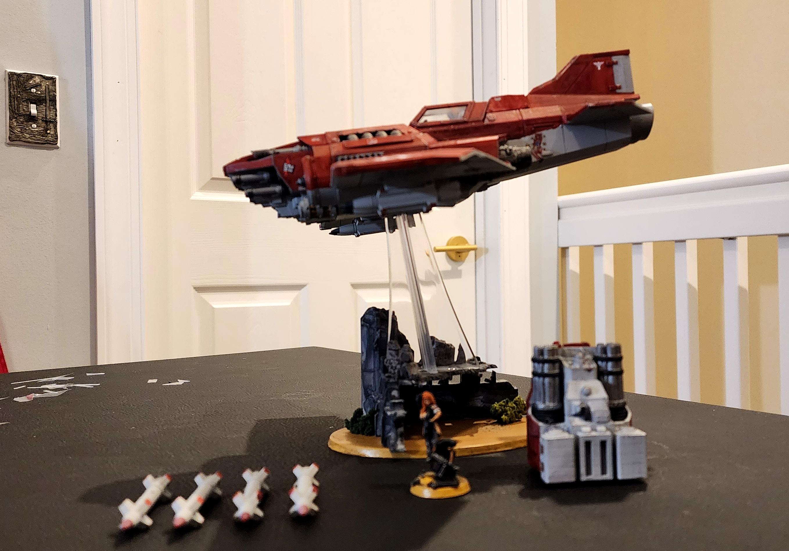 3d Print, Aeronautica Imperialis, Afrika Korps, Dak, Imperial Guard, Proxy, Thunderbolt, Warhammer 40,000