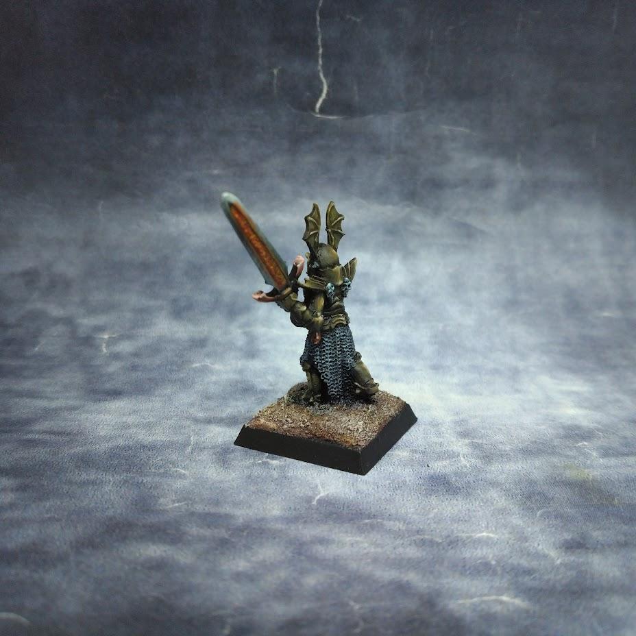 3-stage, Anti-paladin, Character, Dungeons And Dragons, January 2023, Ral Partha, Work In Progress