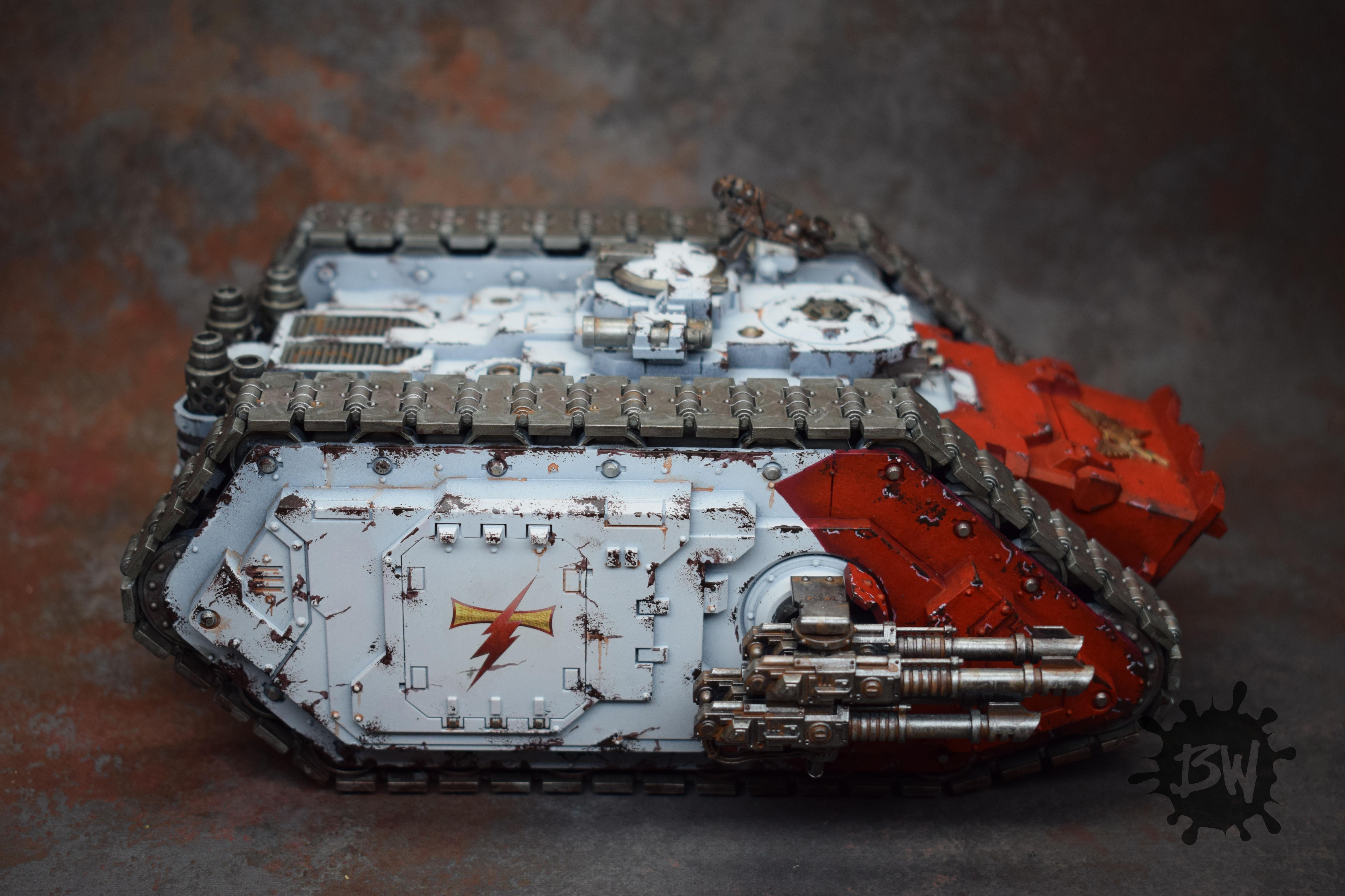 30k, Bw, Games Workshop, Spartan Assault Tank, Warhammer 40,000, Warhammer Fantasy, White Scars, White Scars Spartan Assault Tank