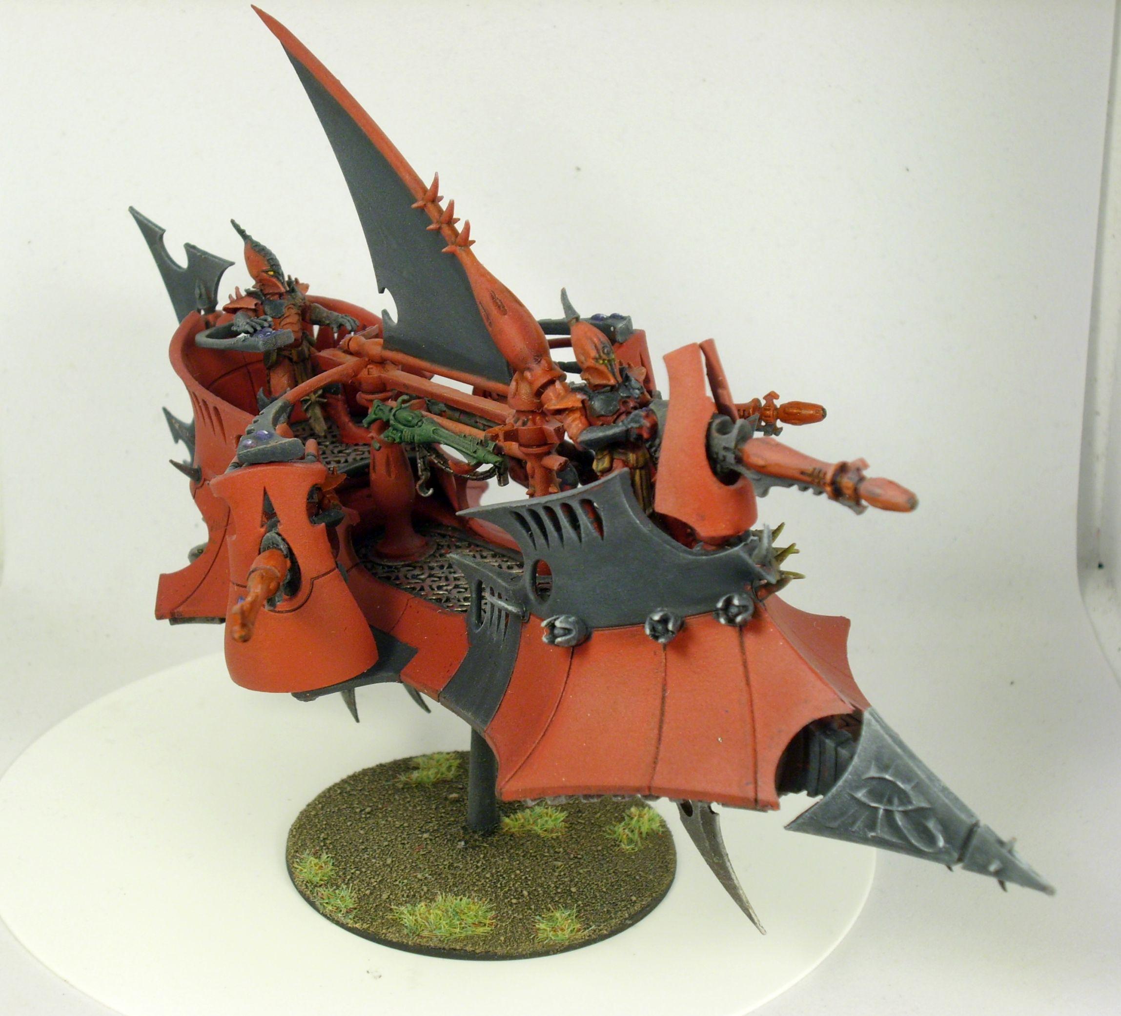 Dark Eldar, Drukhari, Heavy Support, Ravager, Ravagers, Skimmer, Vehicle, Warhammer 40,000