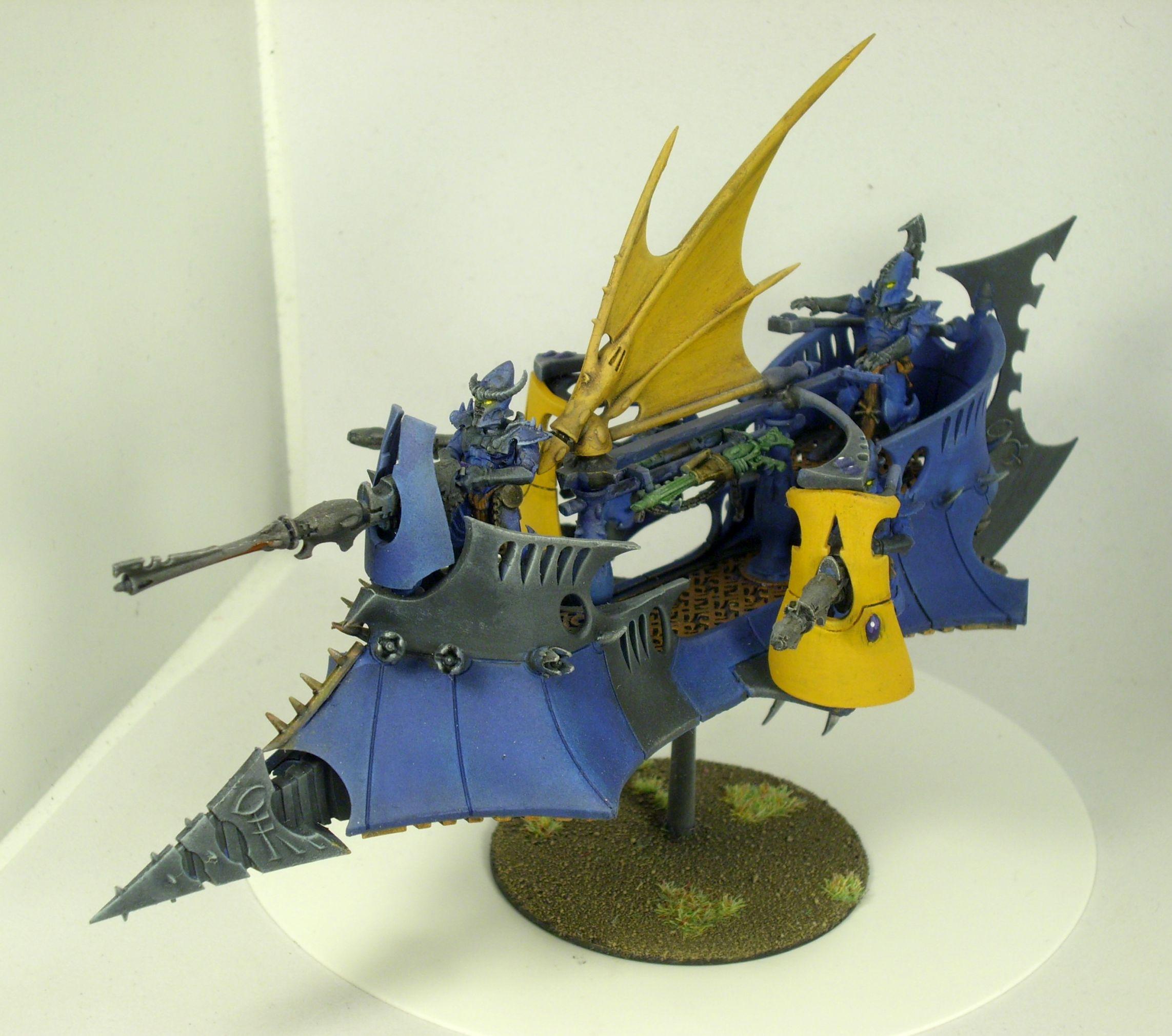Dark Eldar, Drukhari, Heavy Support, Ravager, Ravagers, Skimmer, Vehicle, Warhammer 40,000