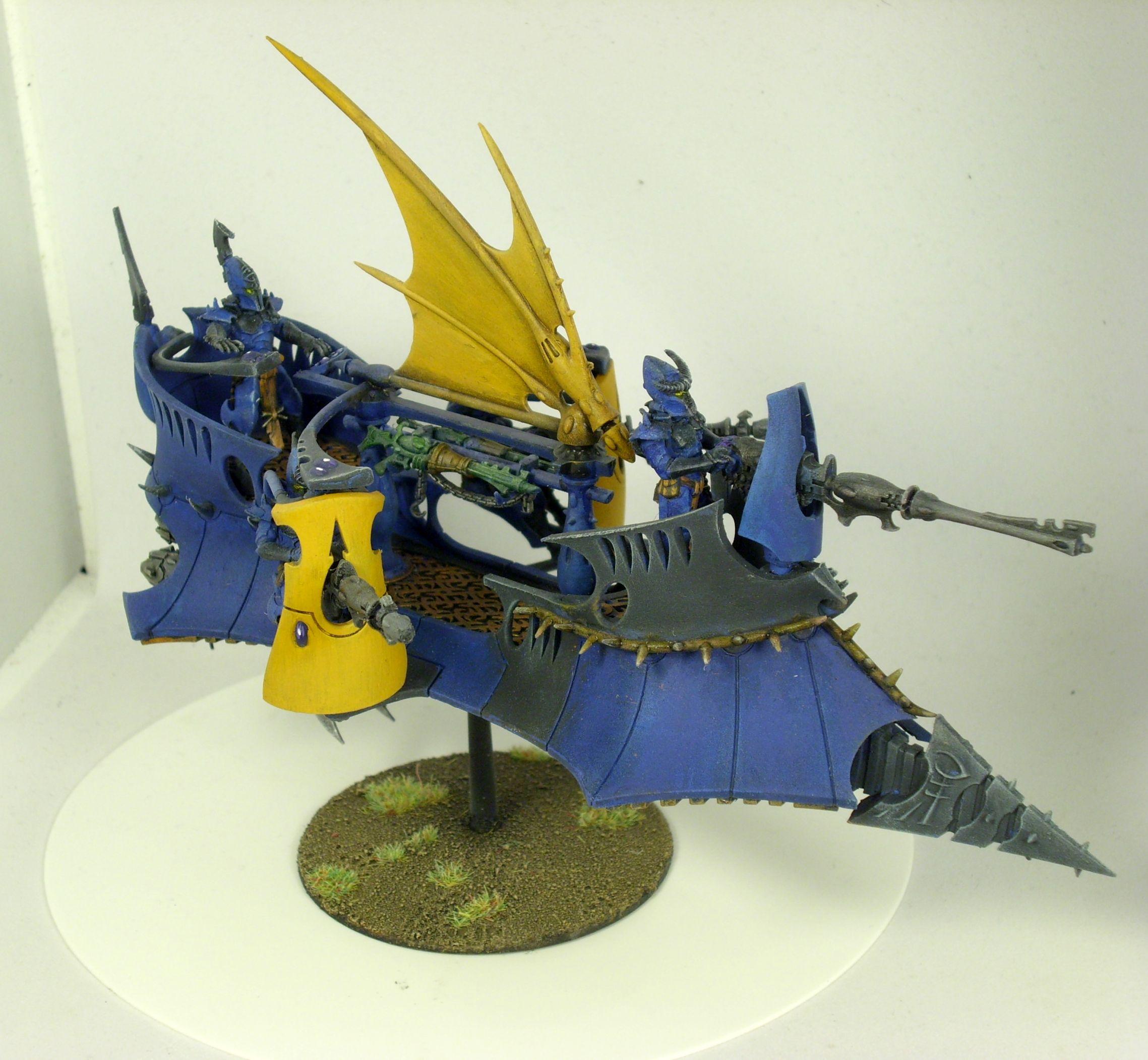 Dark Eldar, Drukhari, Heavy Support, Ravager, Ravagers, Skimmer, Vehicle, Warhammer 40,000