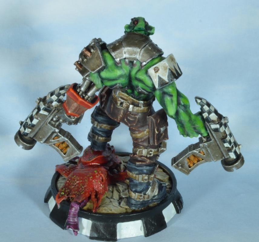 Conversion, Goff, Orks, Warboss