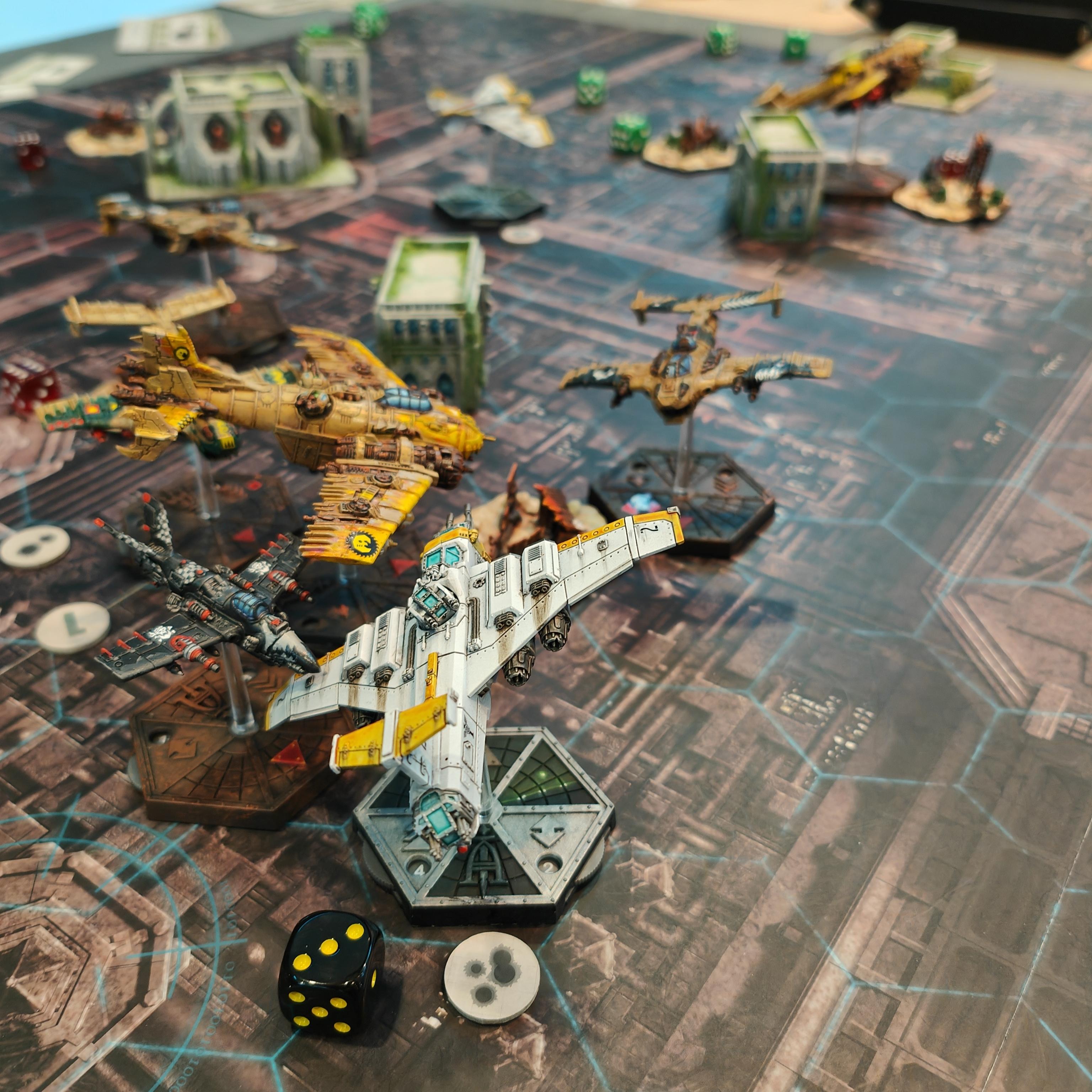 150pts - Navy vs Orks - Bombing Run - Turn 3