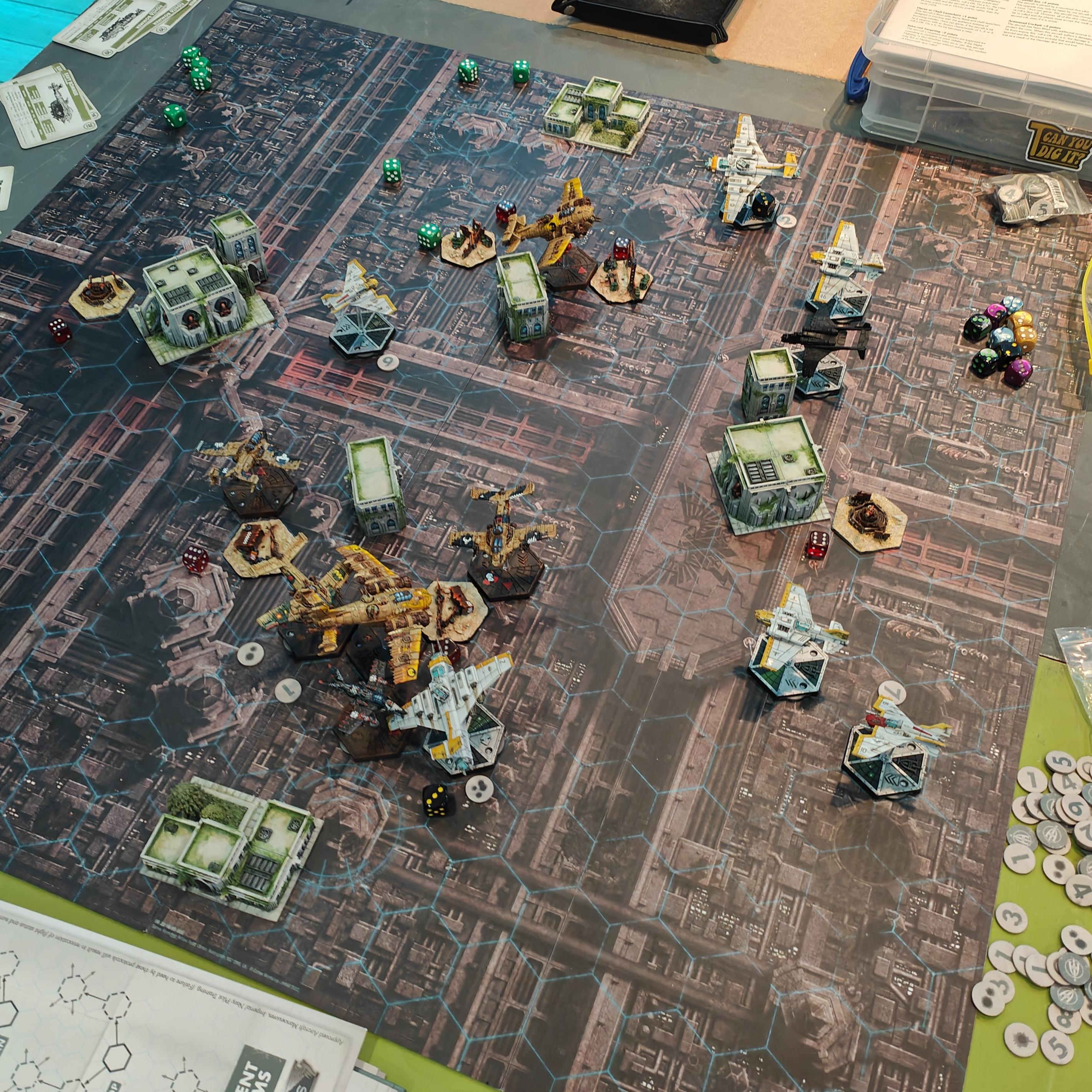 150pts - Navy vs Orks - Bombing Run - Turn 3