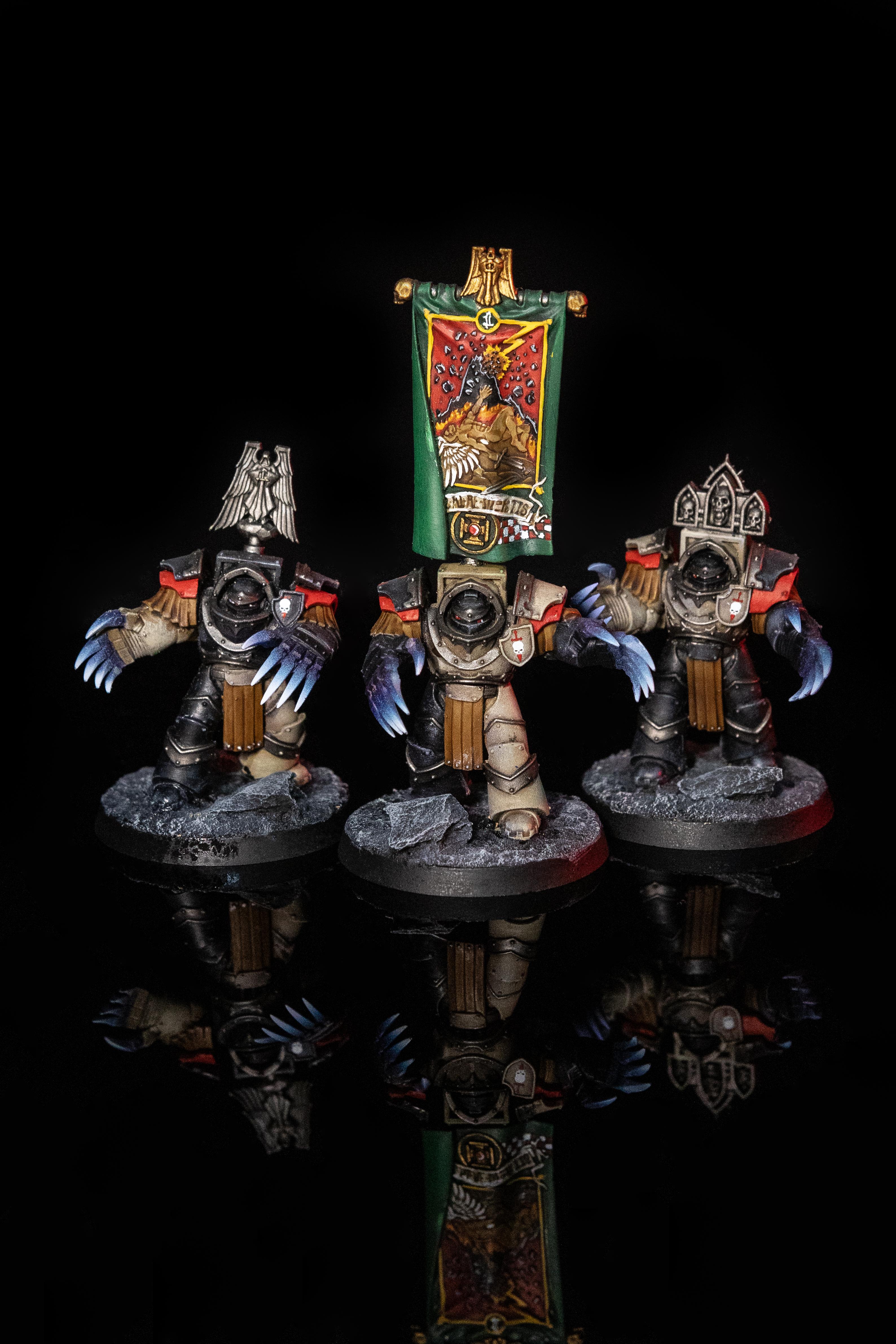 Dark Angels, Horus Heresy, Space Marines, Terminator Armor