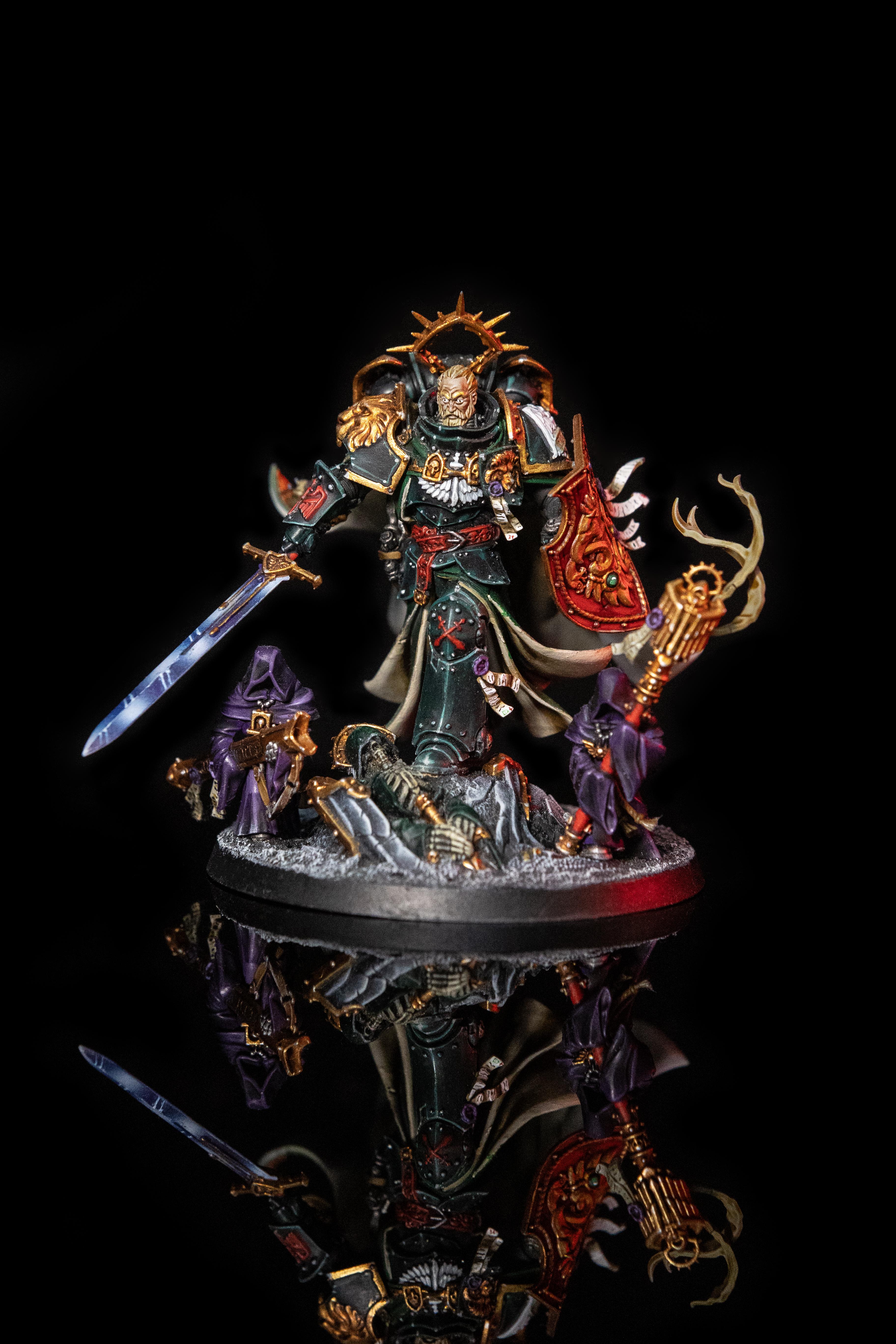 Dark Angels, El'jonson, Lion, Lion El'jonson, Primarch, Space Marines, The Lion, Watcher In The Dark, Watchers