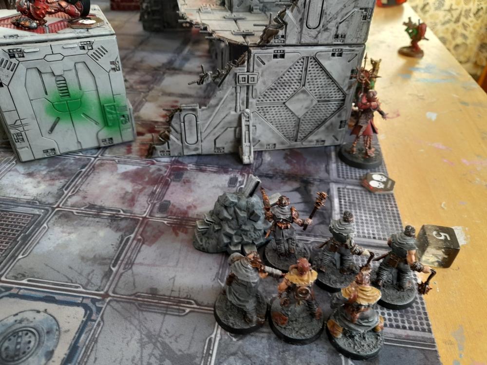 Chaos Cultists, Chaos Space Marines, Gaunt's Ghosts, Grimdark Future, Grimdark Future Firefight, One Page Rules, Orks, Robots, Skirmish