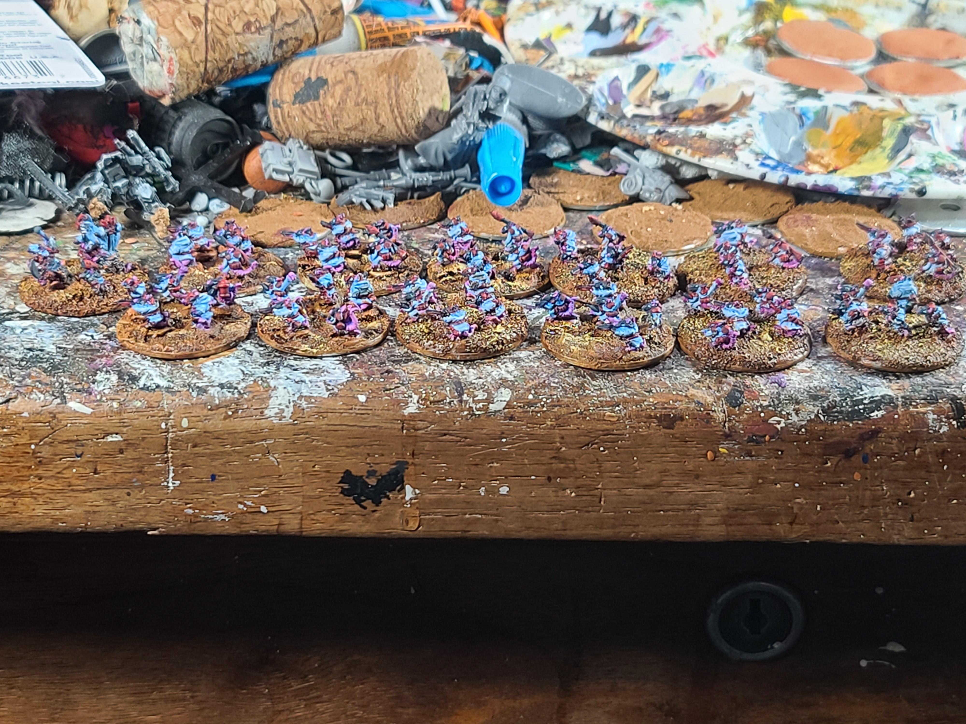 6mm, Epic, Imperial Guard, Microworld Games, Ratlings With Gatlings, Rats, Steel Legion, Warhammer 40,000