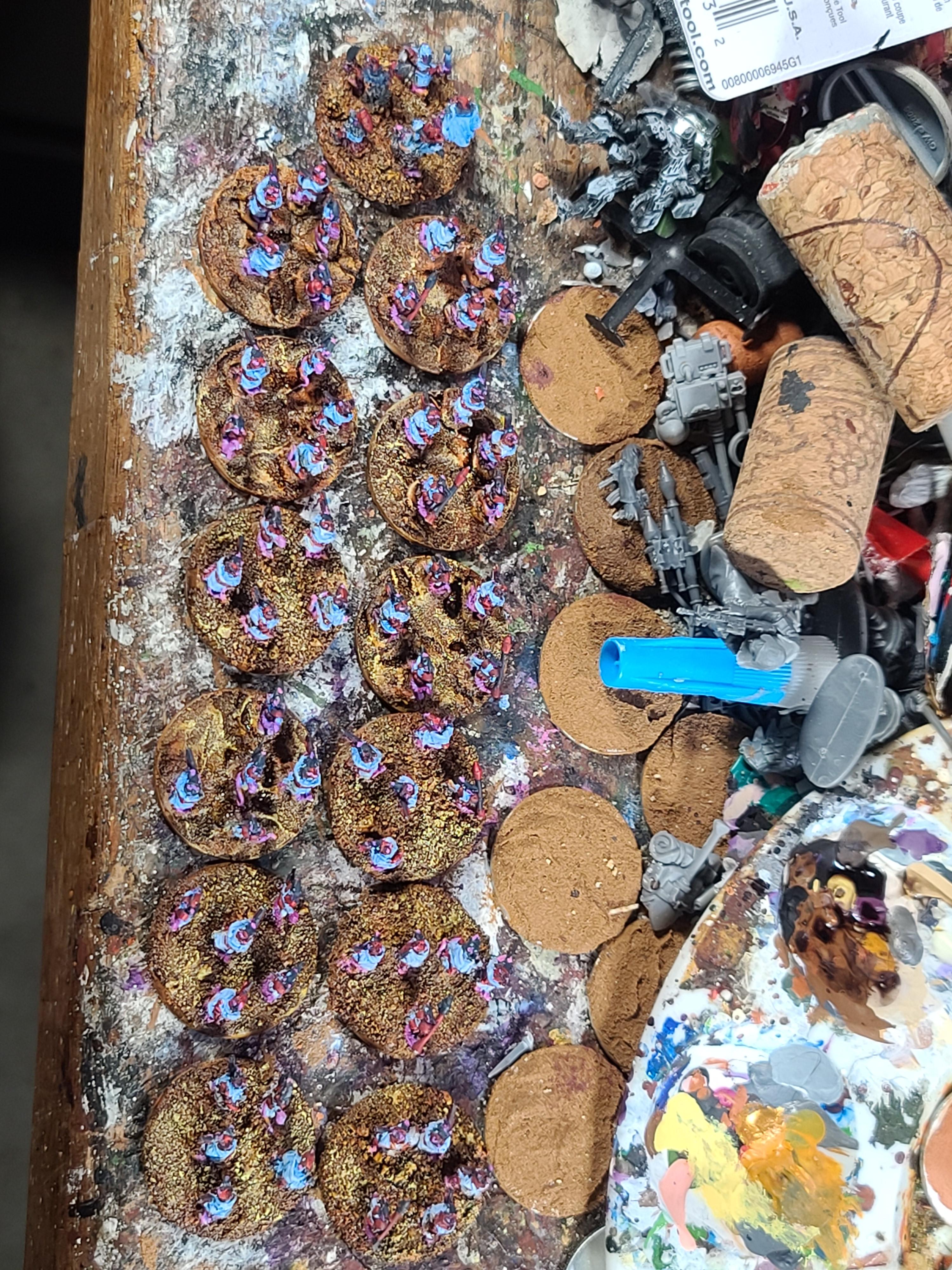 6mm, Epic, Imperial Guard, Microworld Games, Ratlings With Gatlings, Rats, Steel Legion, Warhammer 40,000