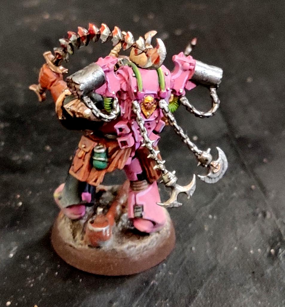 Chaos, Chaos Space Marines, Conversion, Duelist, Emperor's Children, Heresy, Heretic Astartes, Infantry, Kitbash, Noise Marines, Perfection Or Death, Razorflail, Regiment, Slaanesh, Traitor Legions, Warhammer 40,000, Weighted Flails