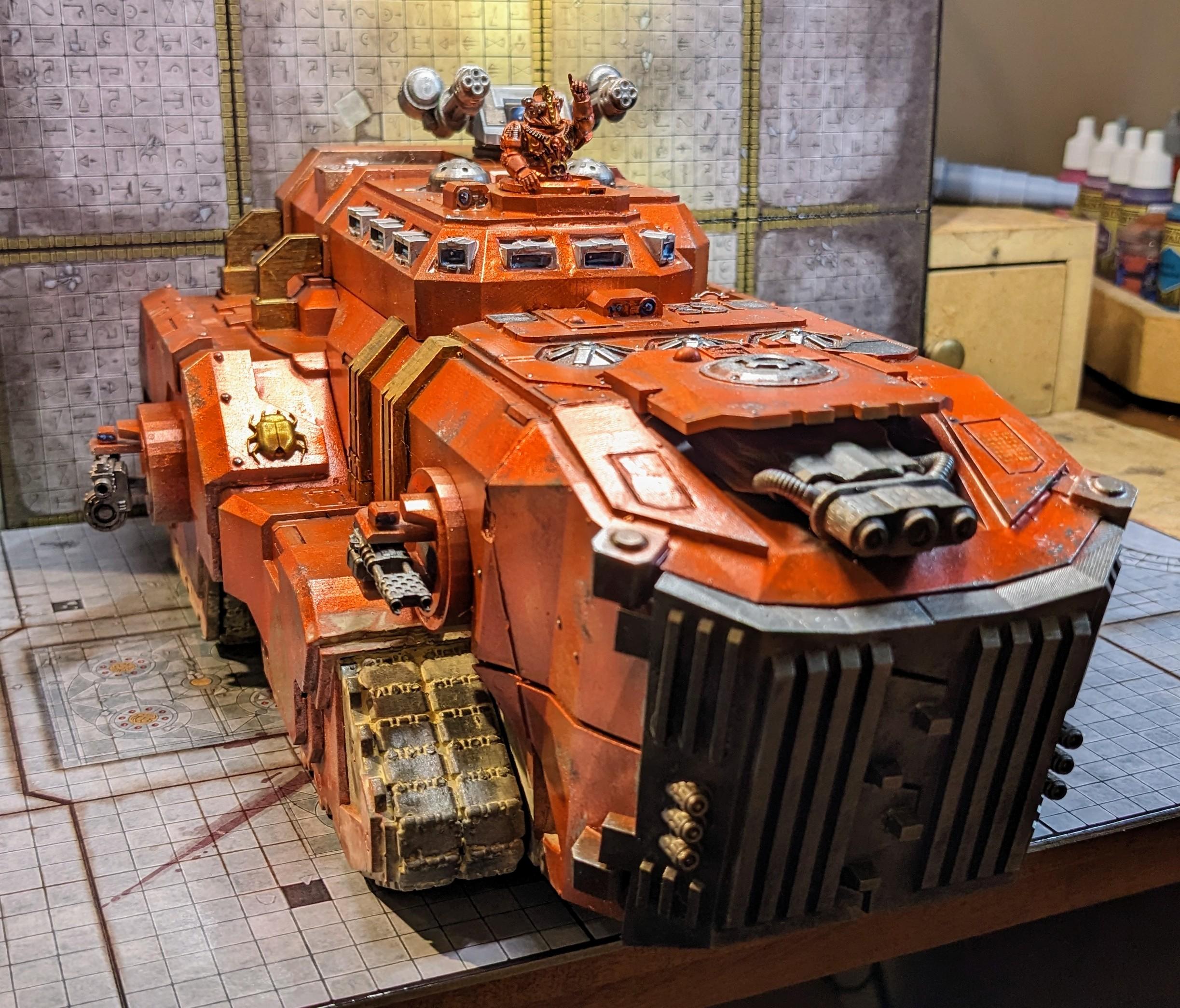 3d Print, Conversion, Mastodon, Metallic, Pre Heresy, Tank, Thousand Sons