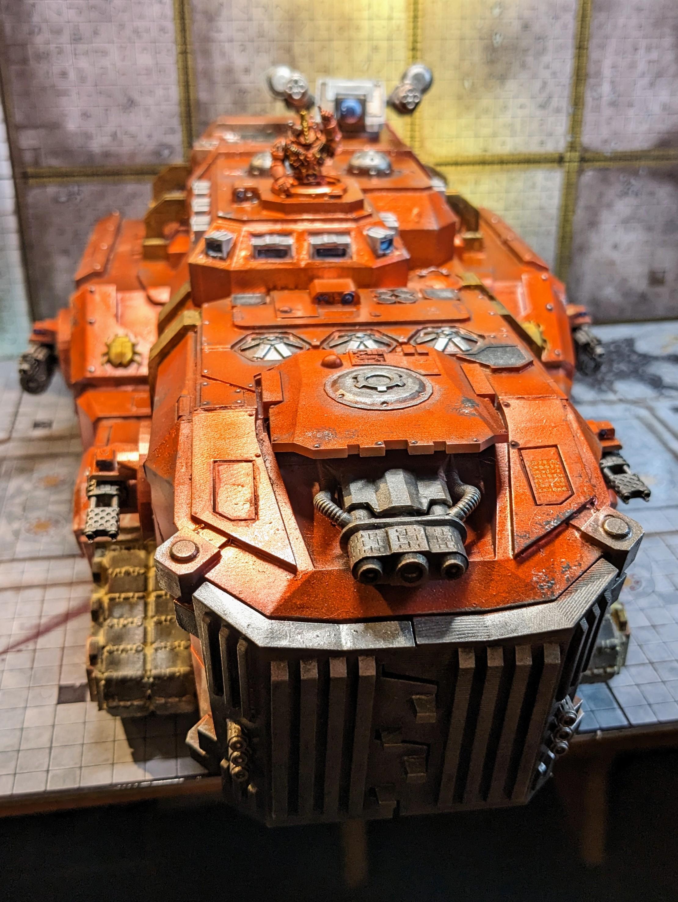 3d Print, Conversion, Mastodon, Metallic, Pre Heresy, Tank, Thousand Sons