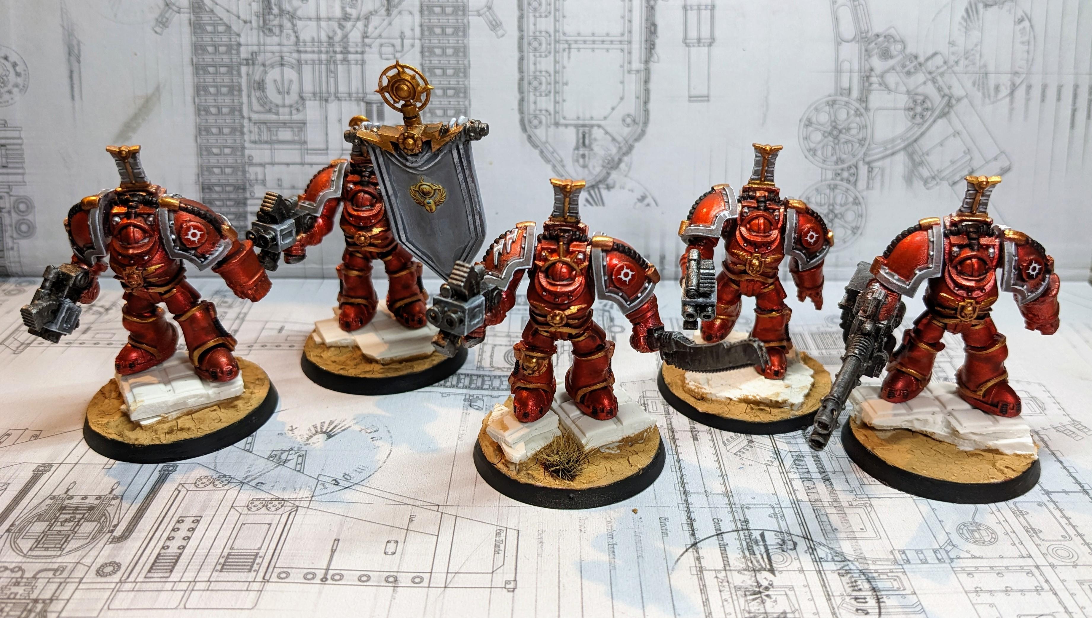 Saturnine, Terminator Armor, Thousand Sons