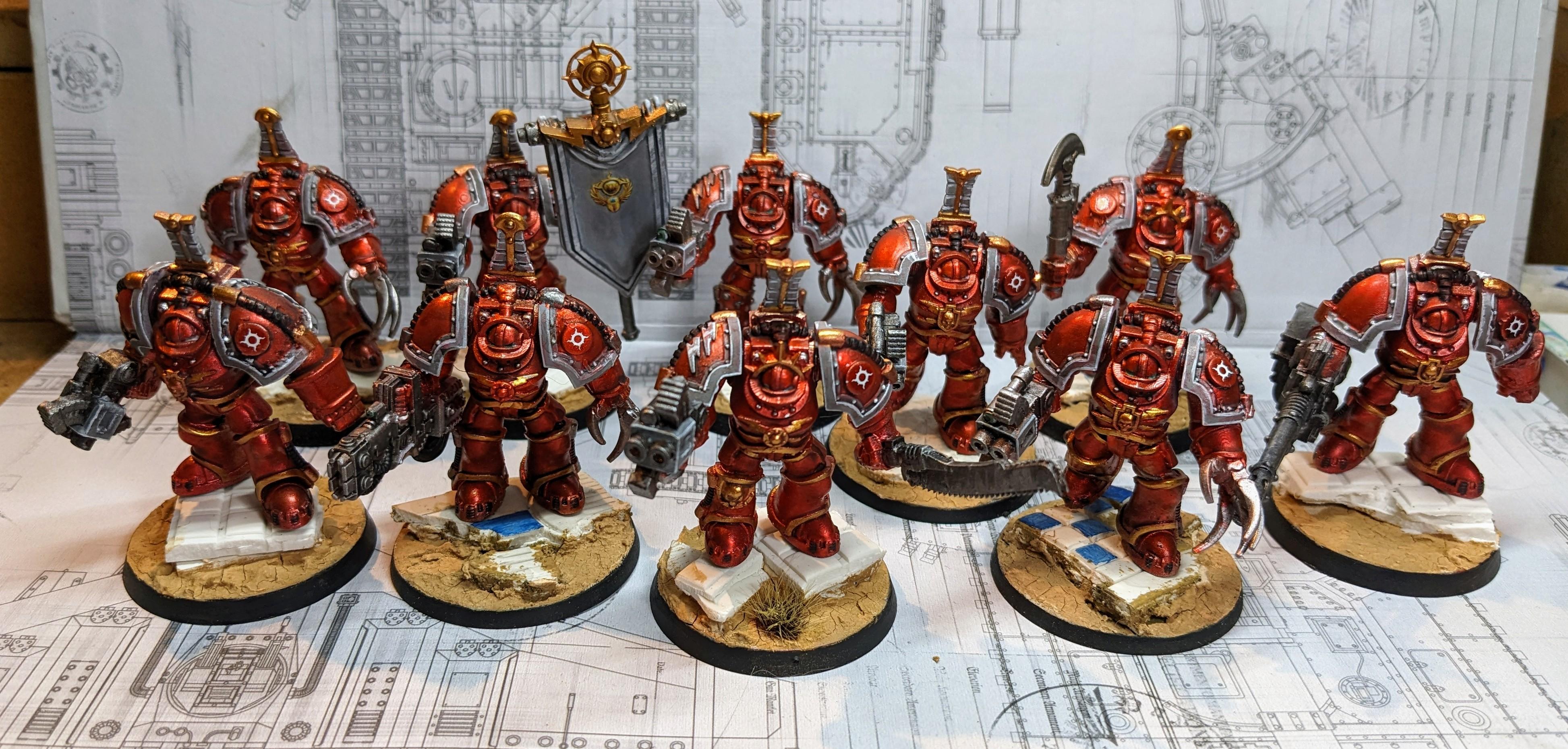 Saturnine, Terminator Armor, Thousand Sons
