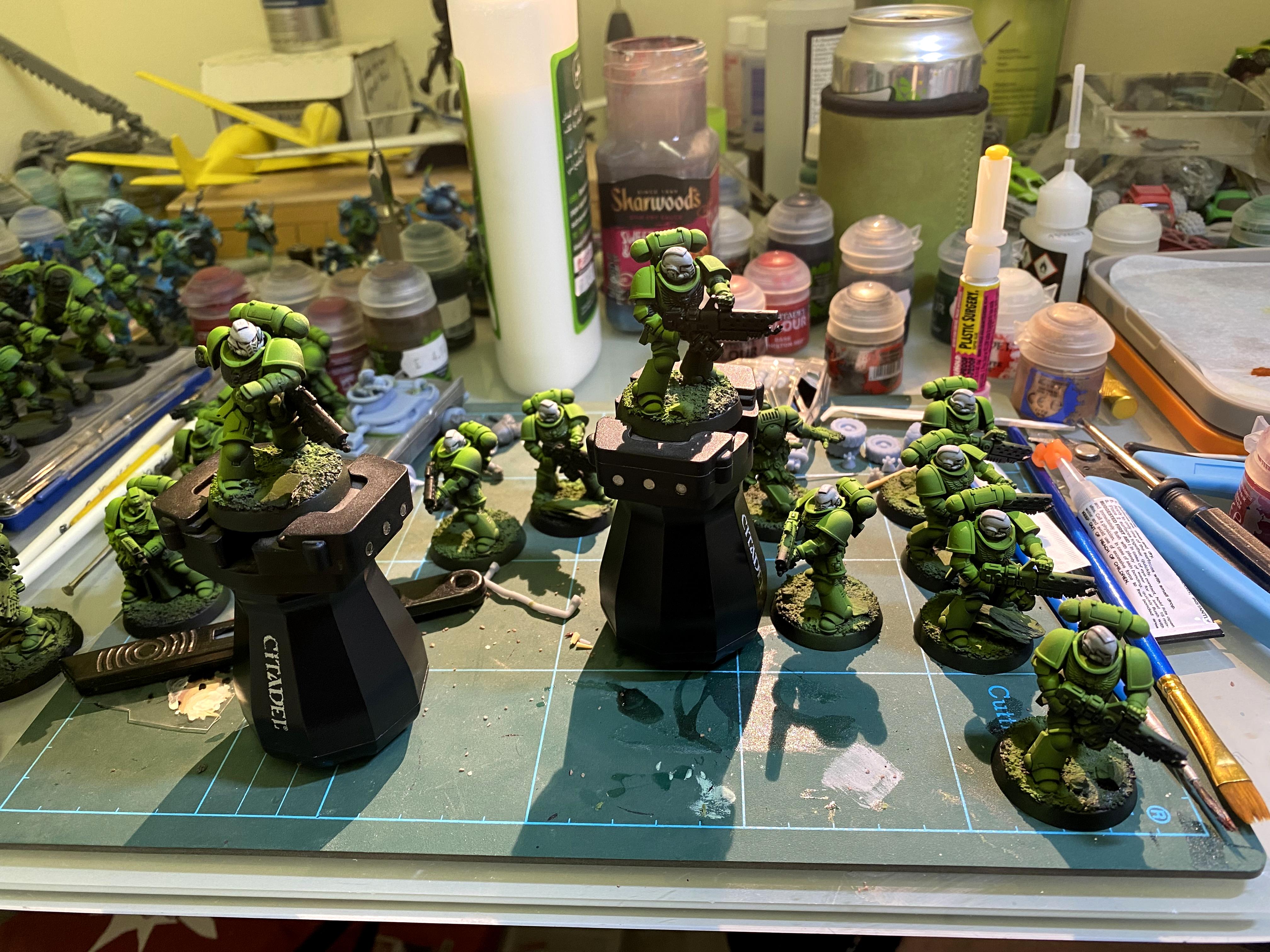 Green, Leviathan, Sons Of Medusa, Space Marines